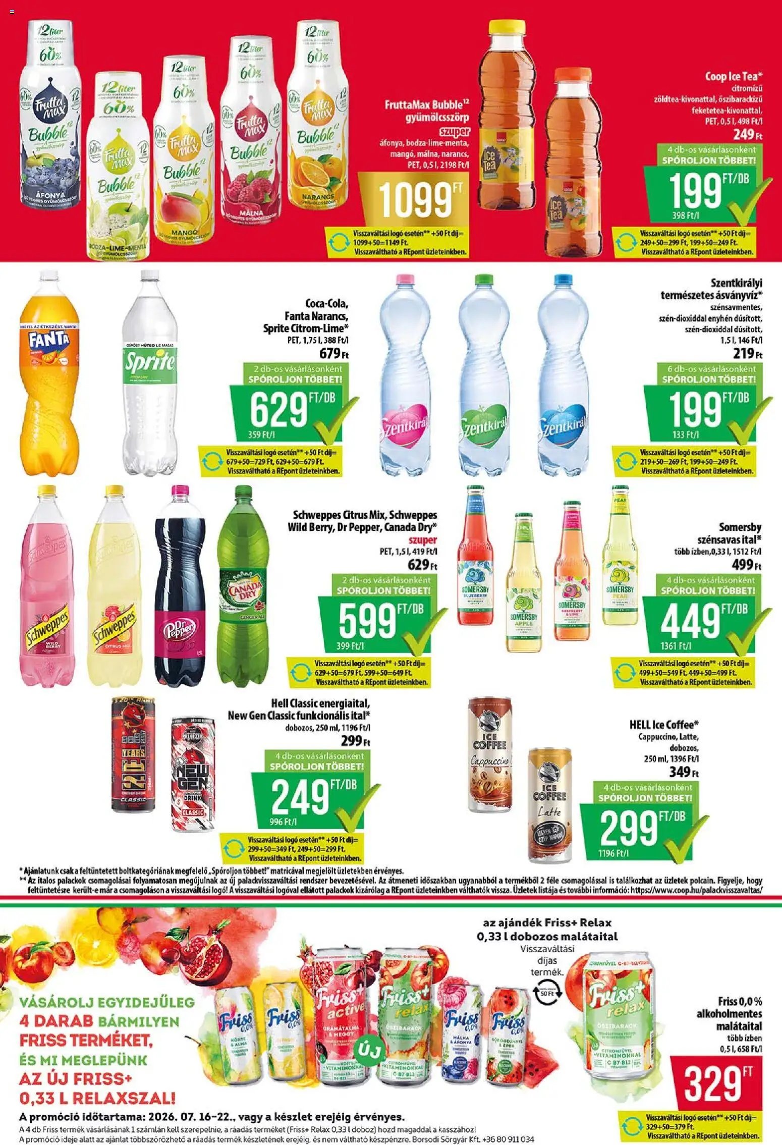 COOP újság 2026.07.16. COOP - Abc & Szuper / Tisza