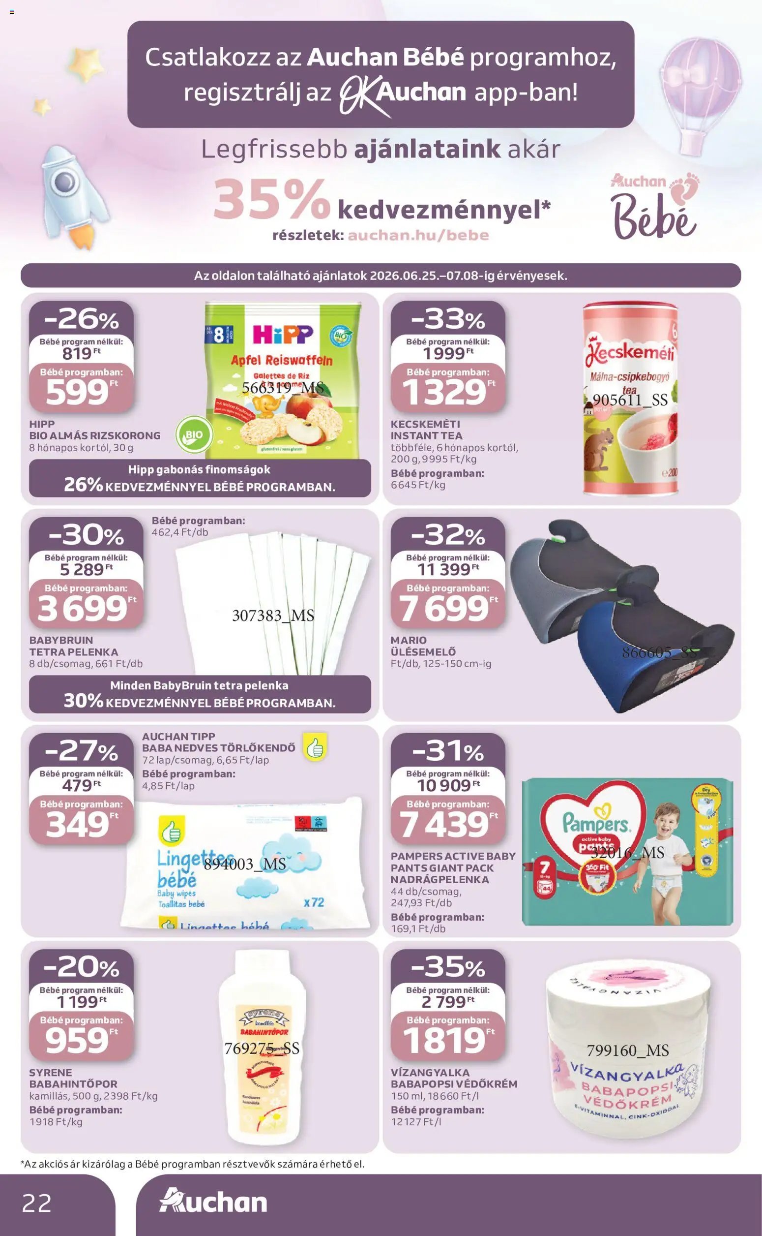 Auchan újság 2026.06.25. Auchan akciós újság
