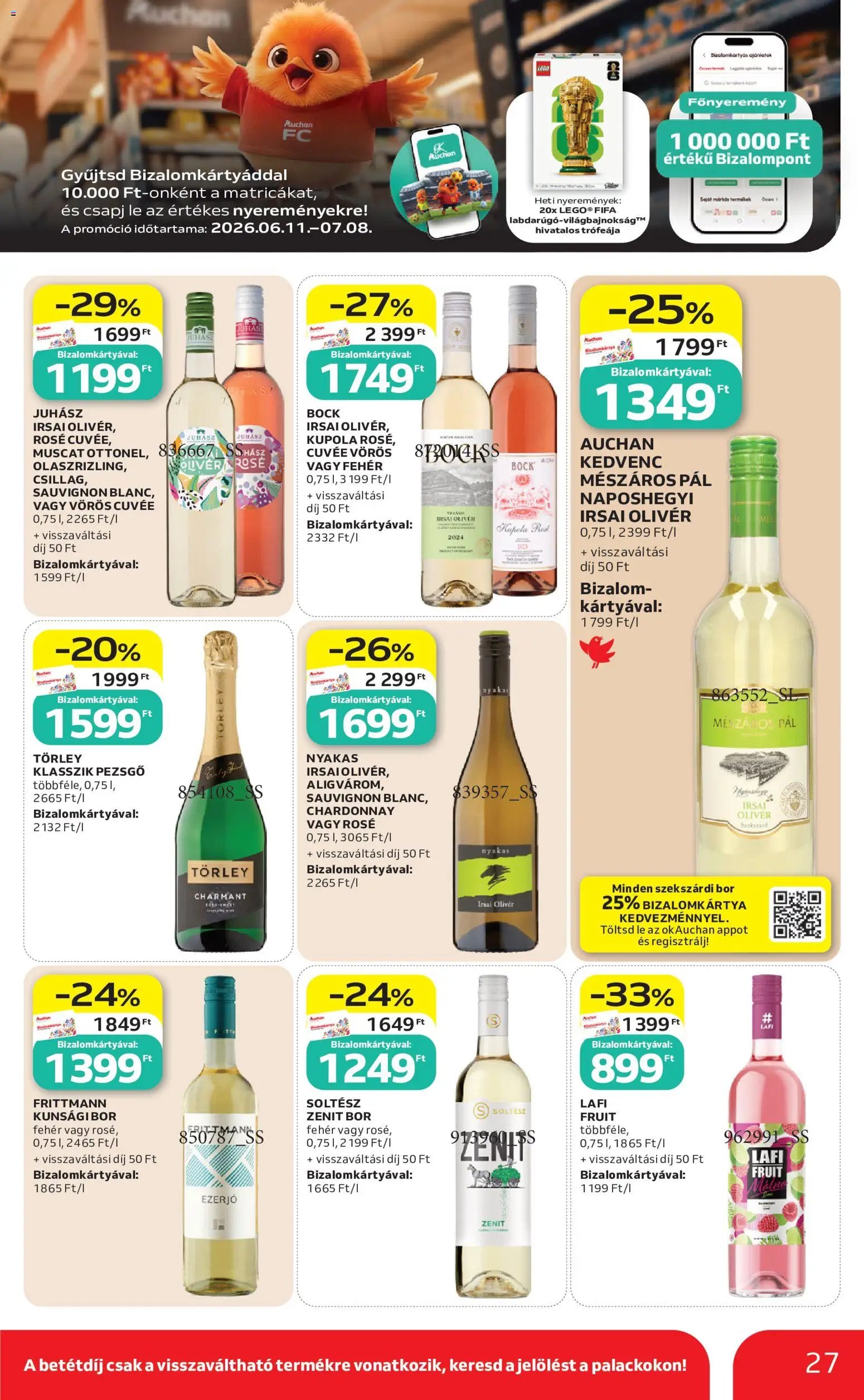 Auchan újság 2026.06.25. Auchan akciós újság