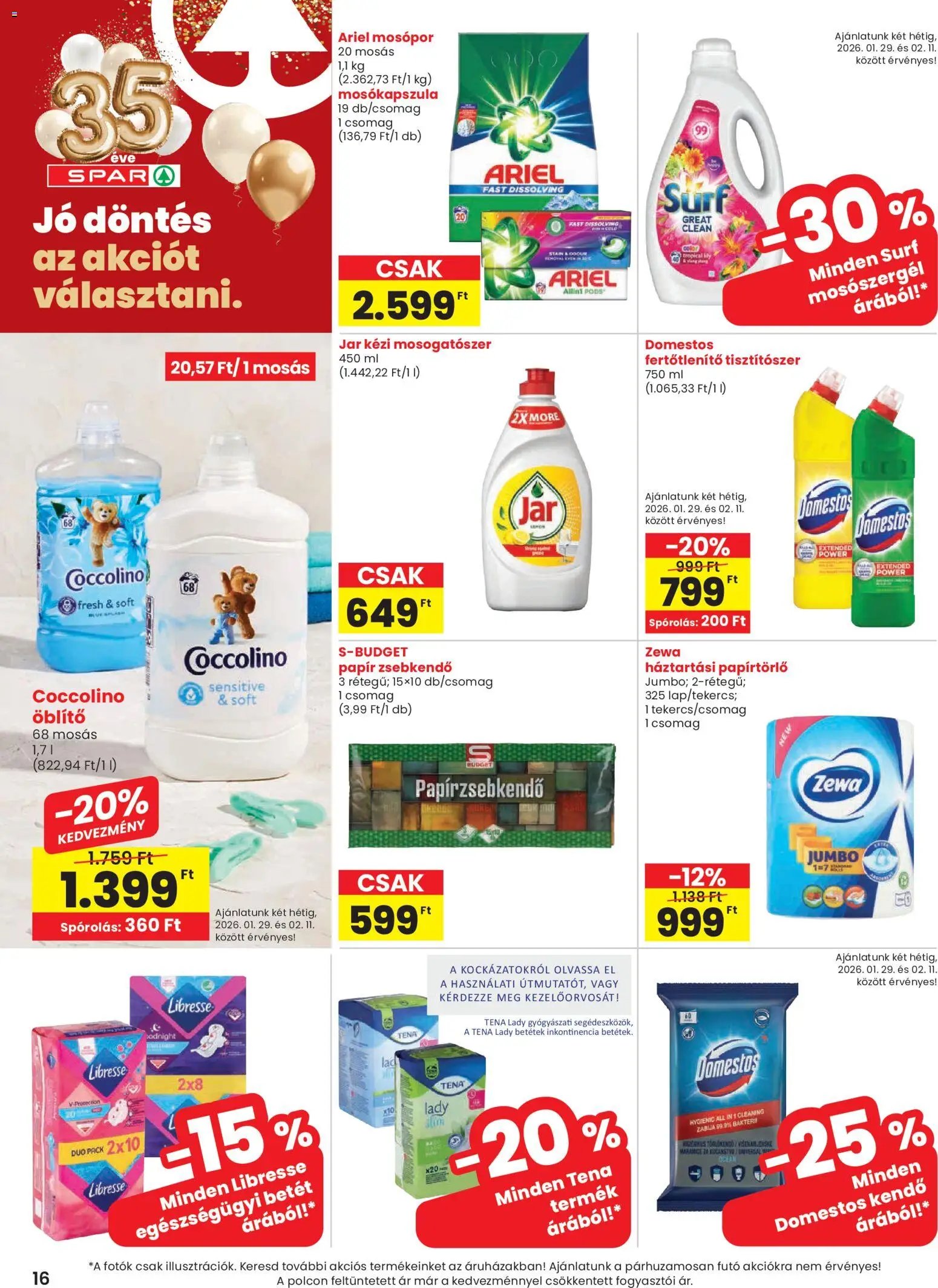 Spar újság 2026.01.29. Akciós újság Spar (2026-01-29 - 2026-02-04)