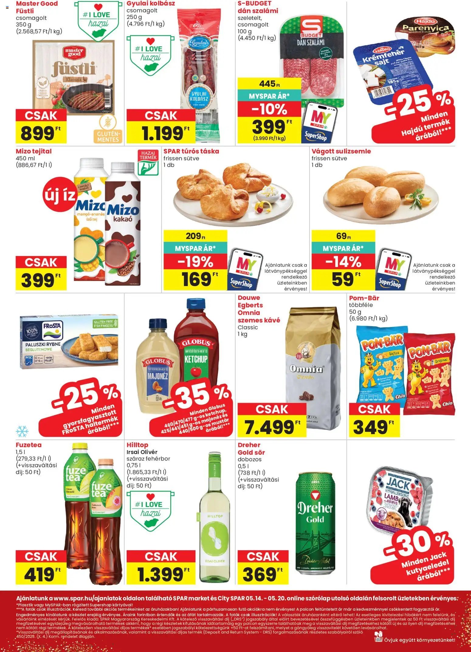 Spar újság 2026.05.14. Spar City szórólap (2026-05-14 - 2026-05-20)