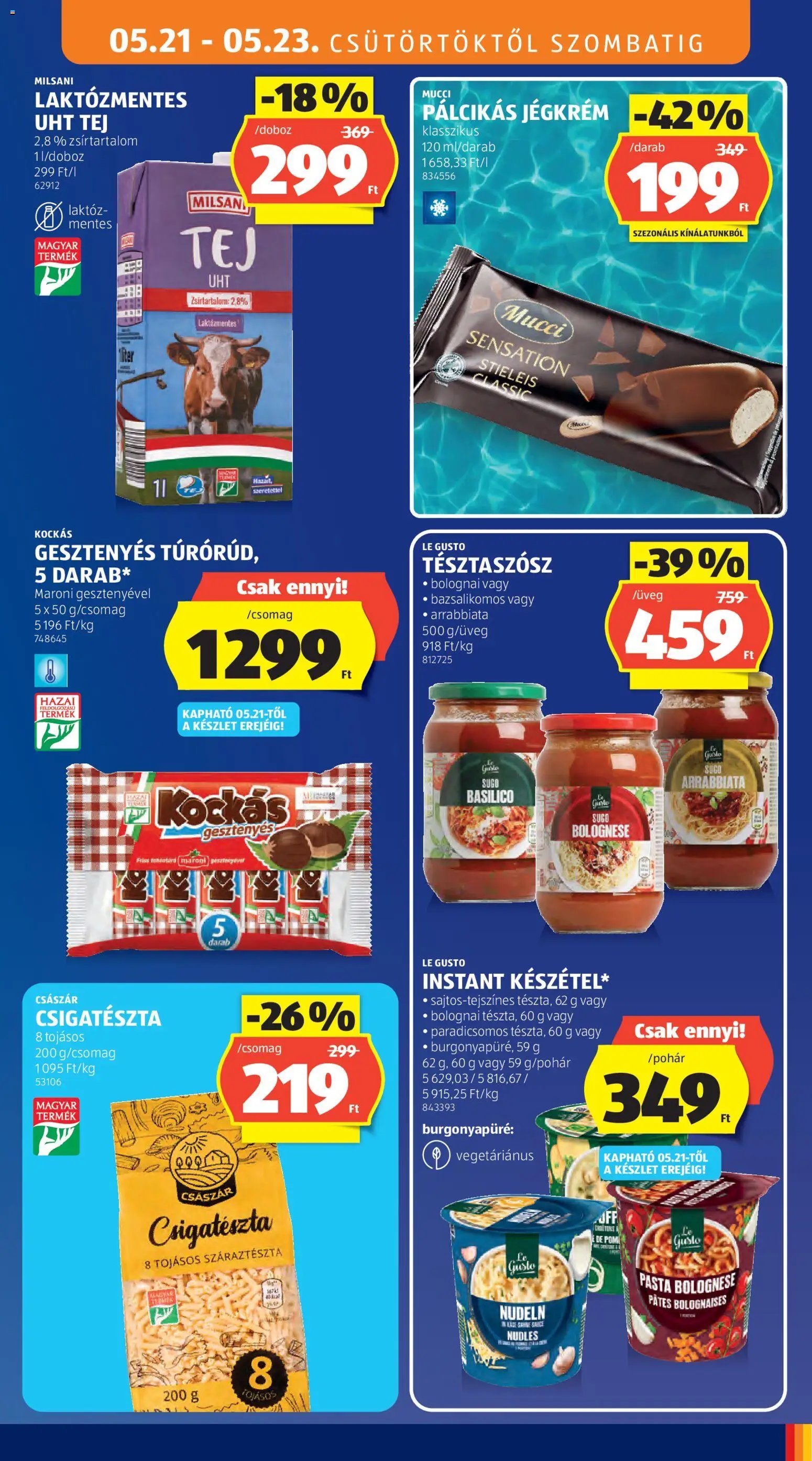 Aldi újság 2026.05.21. Aldi akciós újság (2026-05-21 - 2026-05-27)