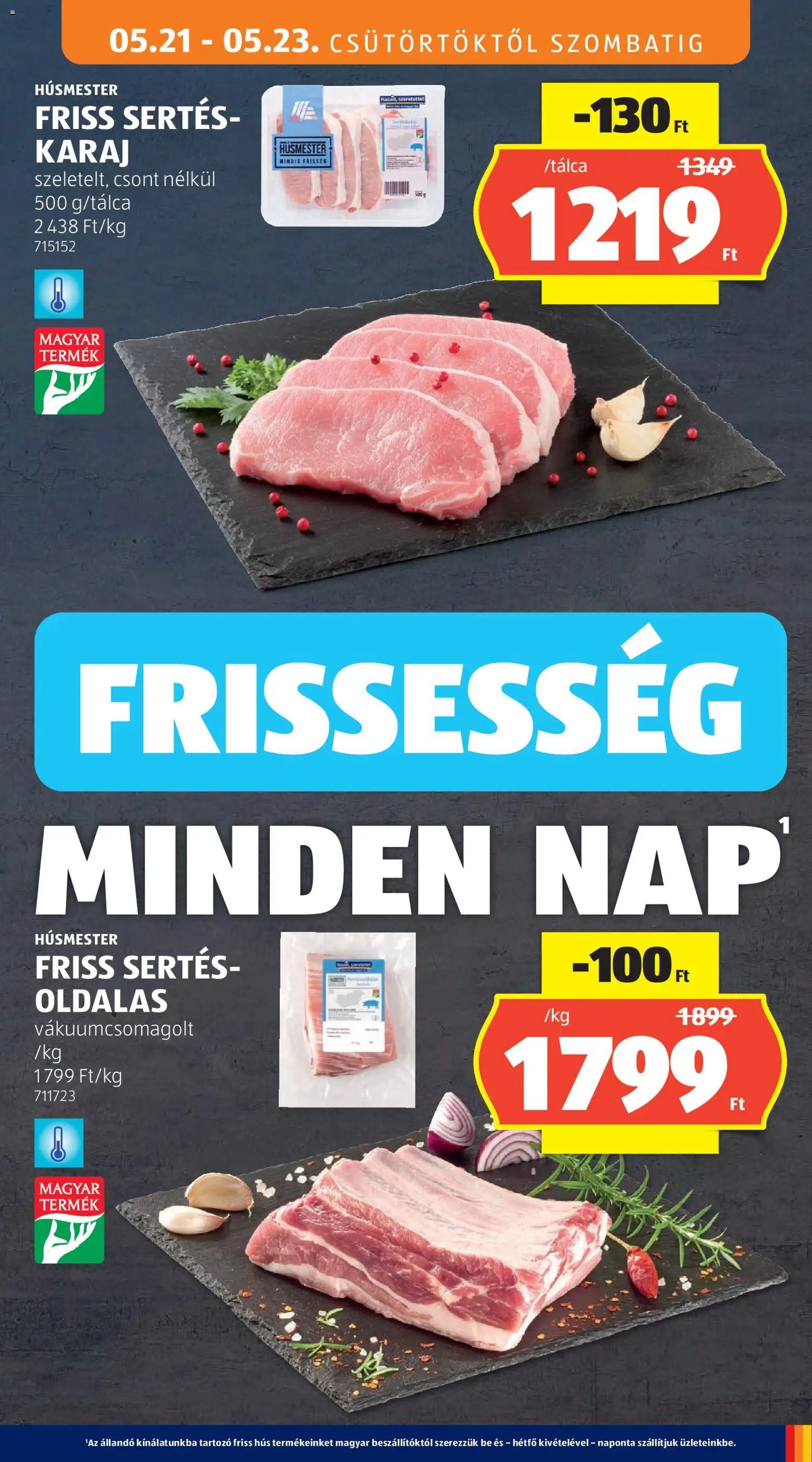 Aldi újság 2026.05.21. Aldi akciós újság (2026-05-21 - 2026-05-27)