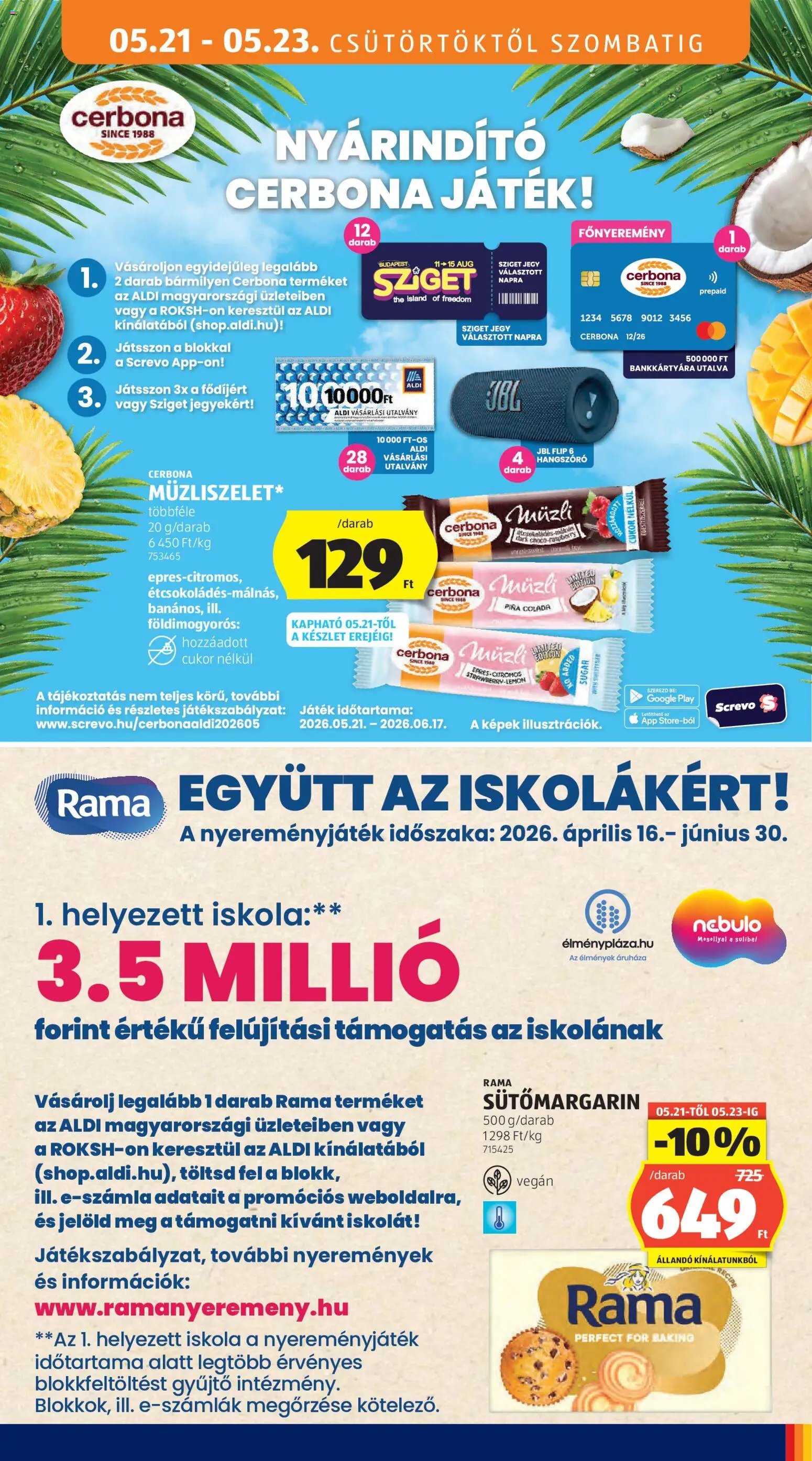 Aldi újság 2026.05.21. Aldi akciós újság (2026-05-21 - 2026-05-27)