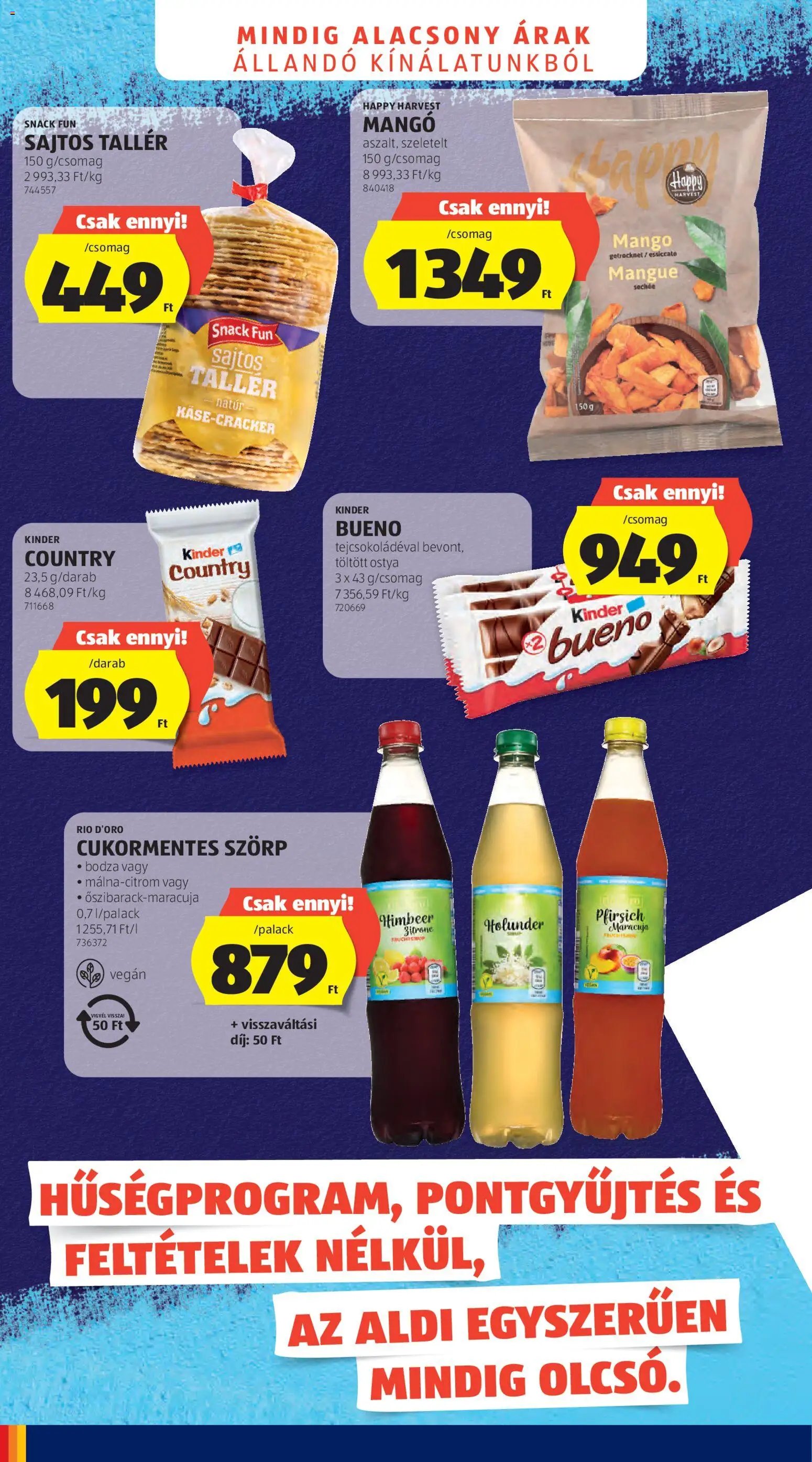 Aldi újság 2026.05.21. Aldi akciós újság (2026-05-21 - 2026-05-27)