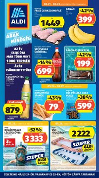 Aldi újság 2026.05.21. Aldi akciós újság (2026-05-21 - 2026-05-27)