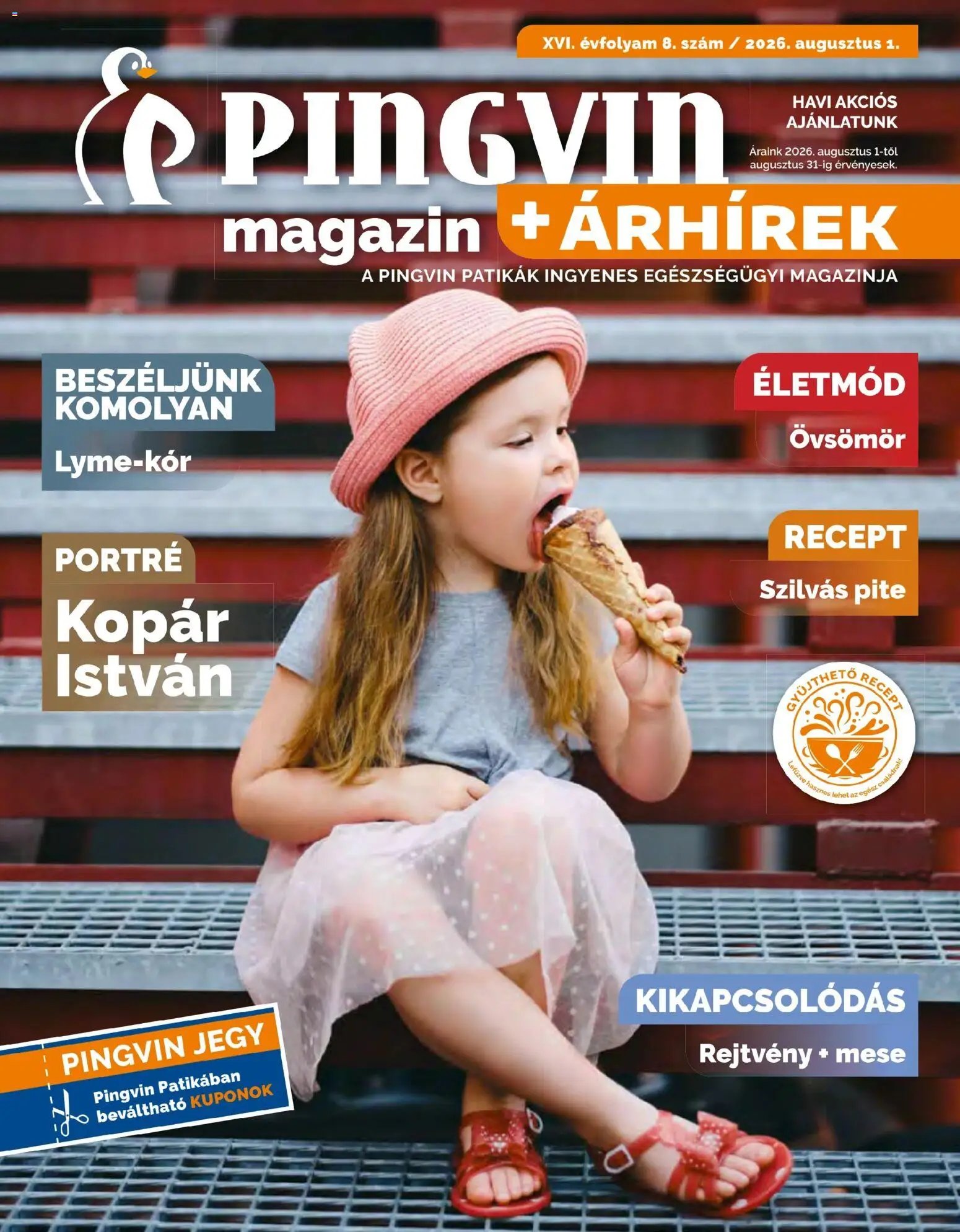 Pingvin Patika újság 2026.08.01. Pingvin Patika Magazin