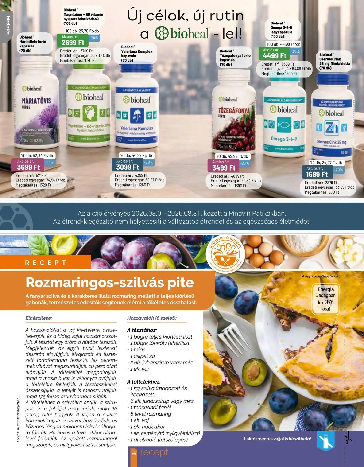 Pingvin Patika újság 2026.08.01. Pingvin Patika Magazin