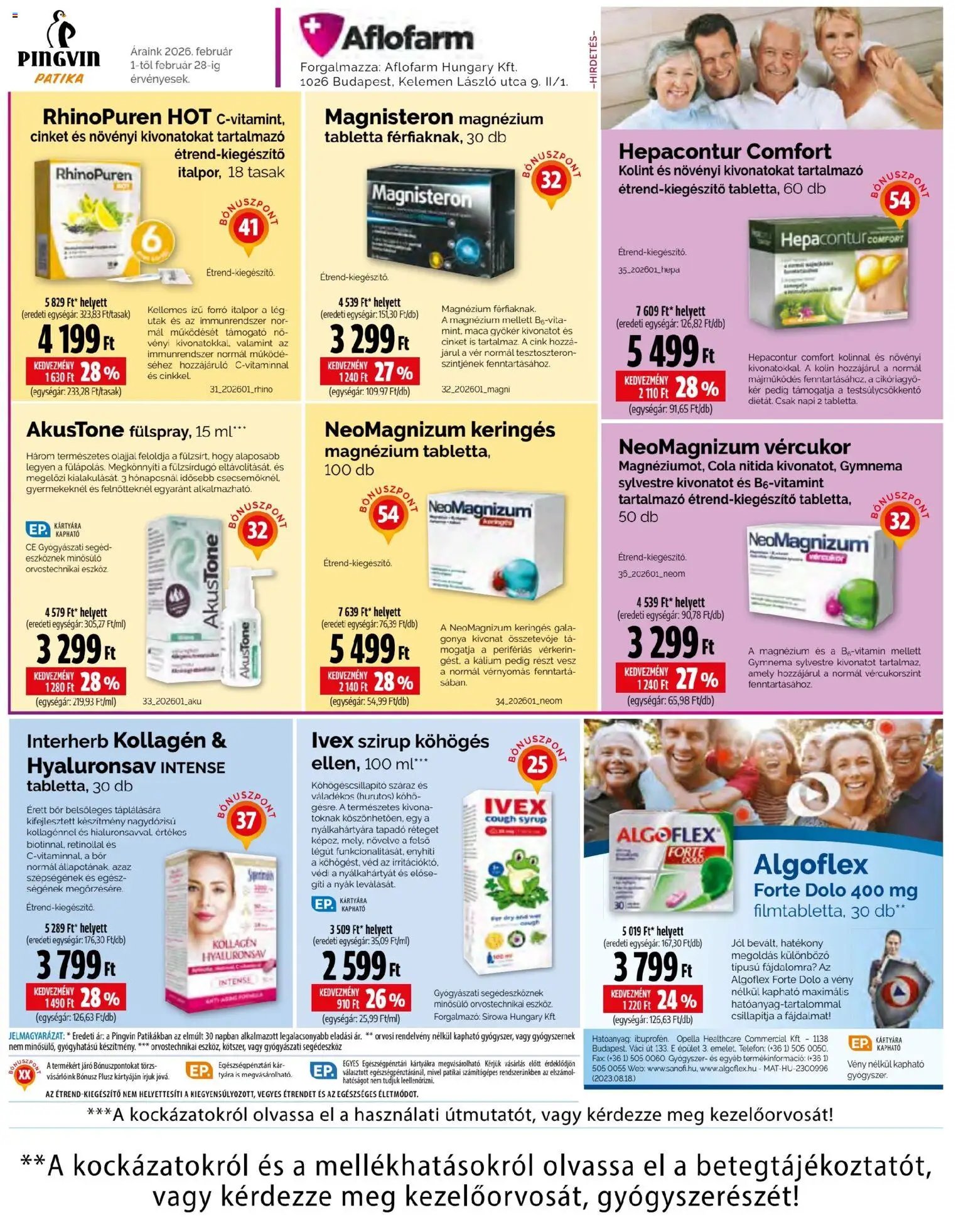 Pingvin Patika újság 2026.02.01. Pingvin Magazin (2026-02-01 - 2026-02-28)