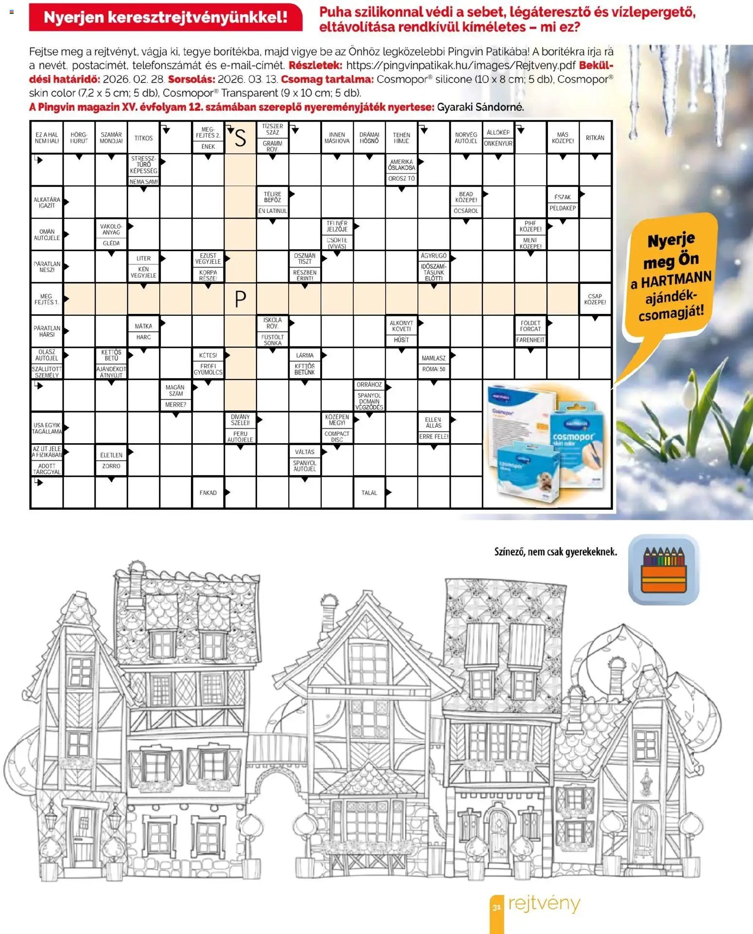 Pingvin Patika újság 2026.02.01. Pingvin Magazin (2026-02-01 - 2026-02-28)