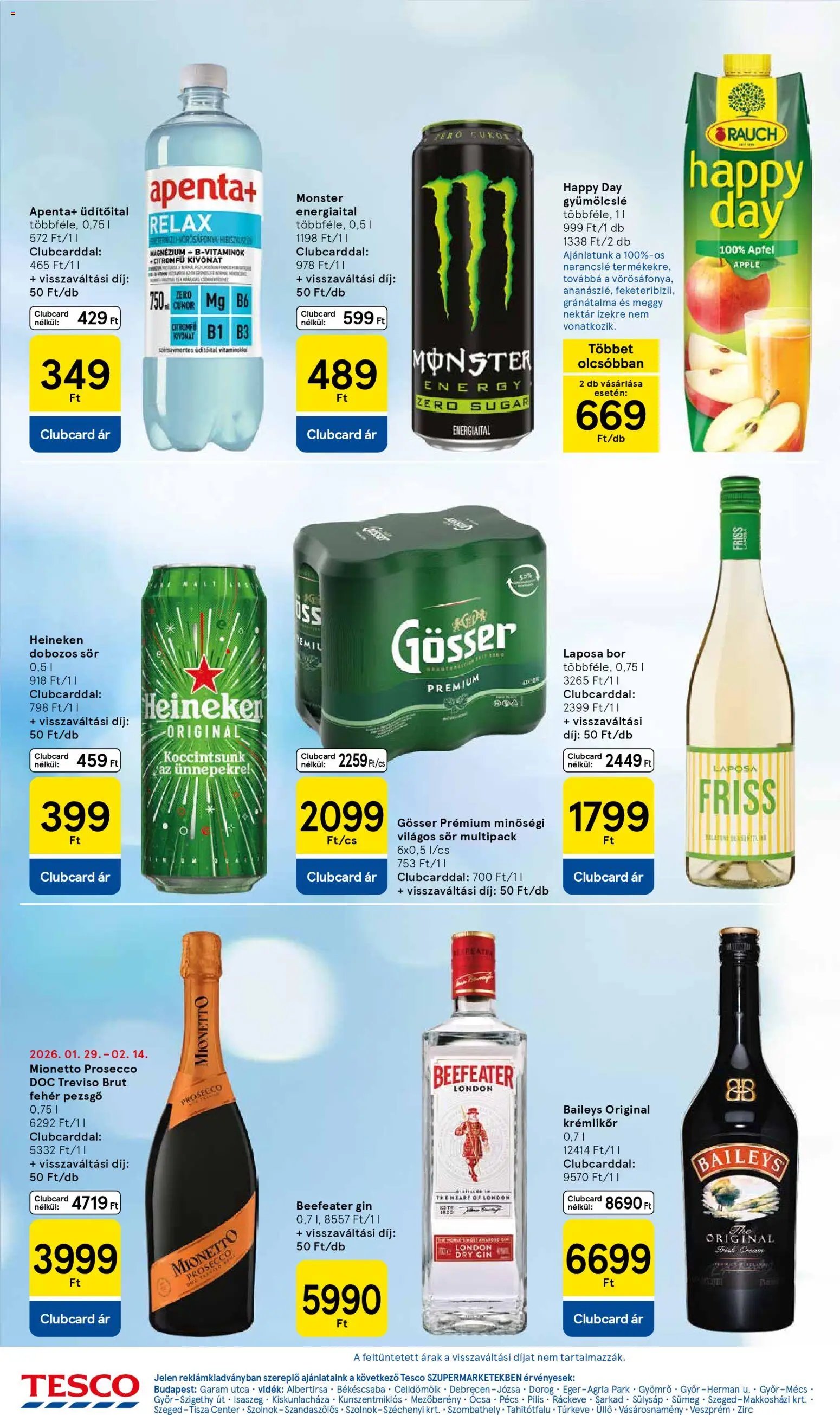 Tesco újság 2026.02.12. Szupermarket akciós újság (2026-02-12 - 2026-02-18)