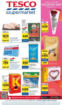 Tesco újság 2026.02.12. Szupermarket akciós újság (2026-02-12 - 2026-02-18)