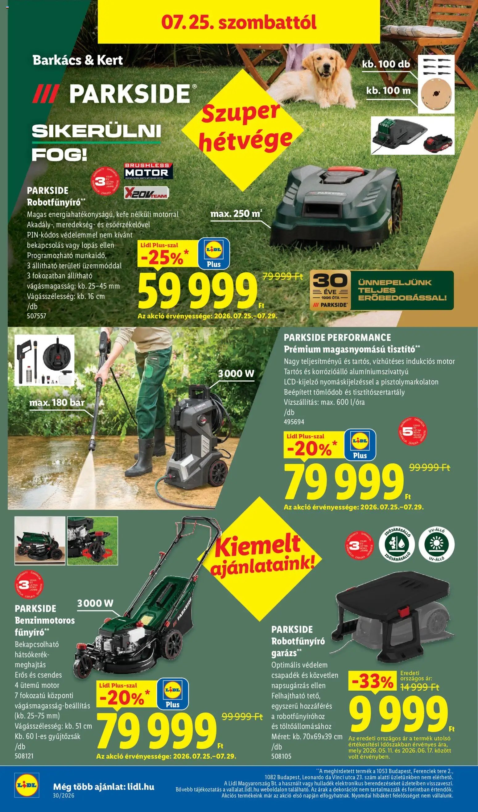 Lidl újság 2026.07.23. Lidl Nonfood kínálatunk