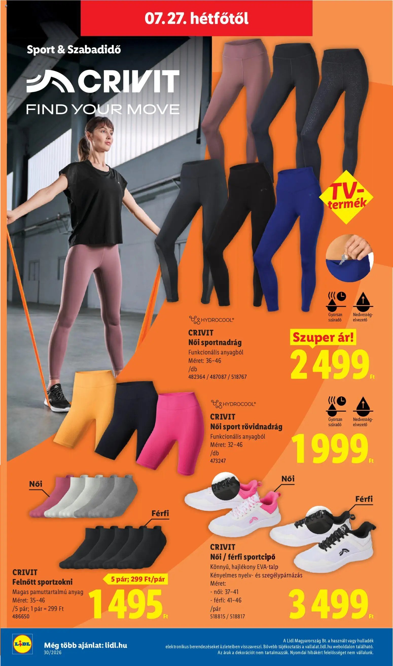 Lidl újság 2026.07.23. Lidl Nonfood kínálatunk