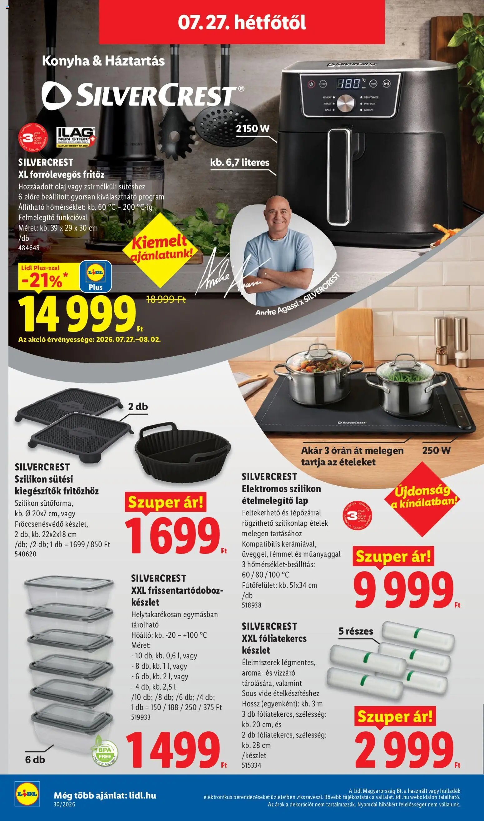Lidl újság 2026.07.23. Lidl Nonfood kínálatunk