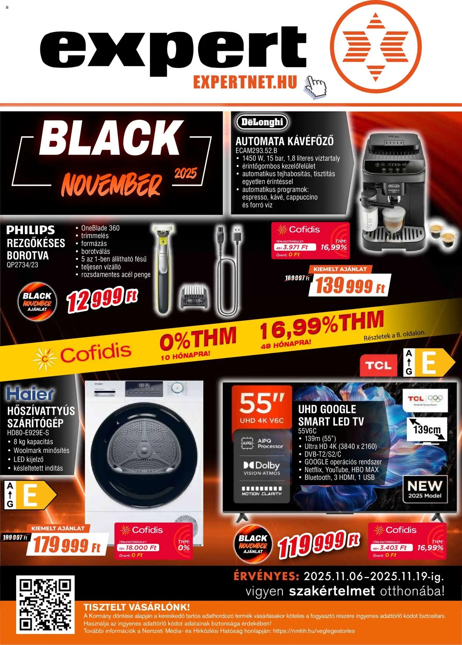 Expert újság 2025.11.06. Black Friday (2025-11-06 - 2025-11-19)