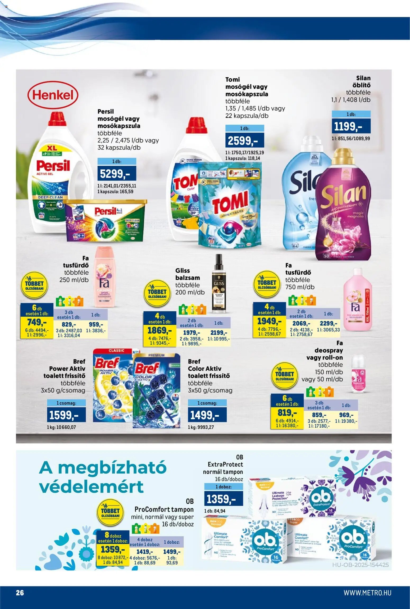 Metro újság 2026.02.01. Akciós újság Metro (2026-02-01 - 2026-02-14)