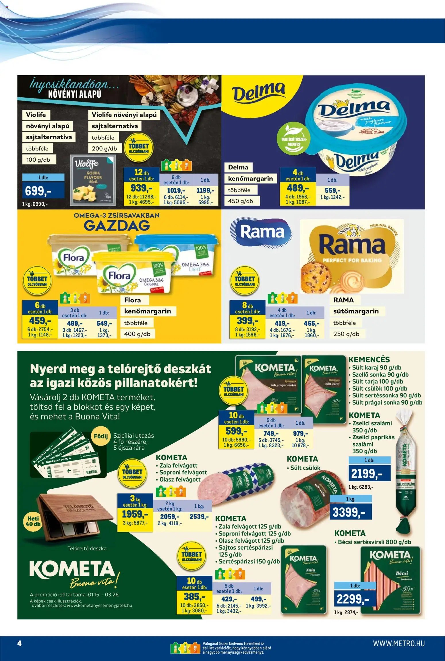 Metro újság 2026.02.01. Akciós újság Metro (2026-02-01 - 2026-02-14)