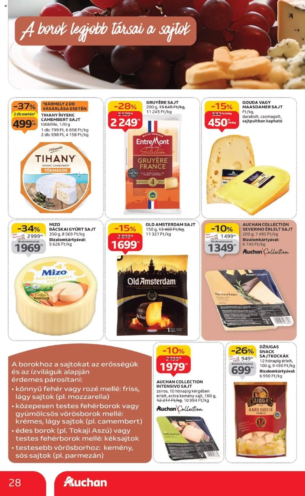 Auchan újság 2025.10.02. Bor ajánlataink (2025-10-02 - 2025-10-22)