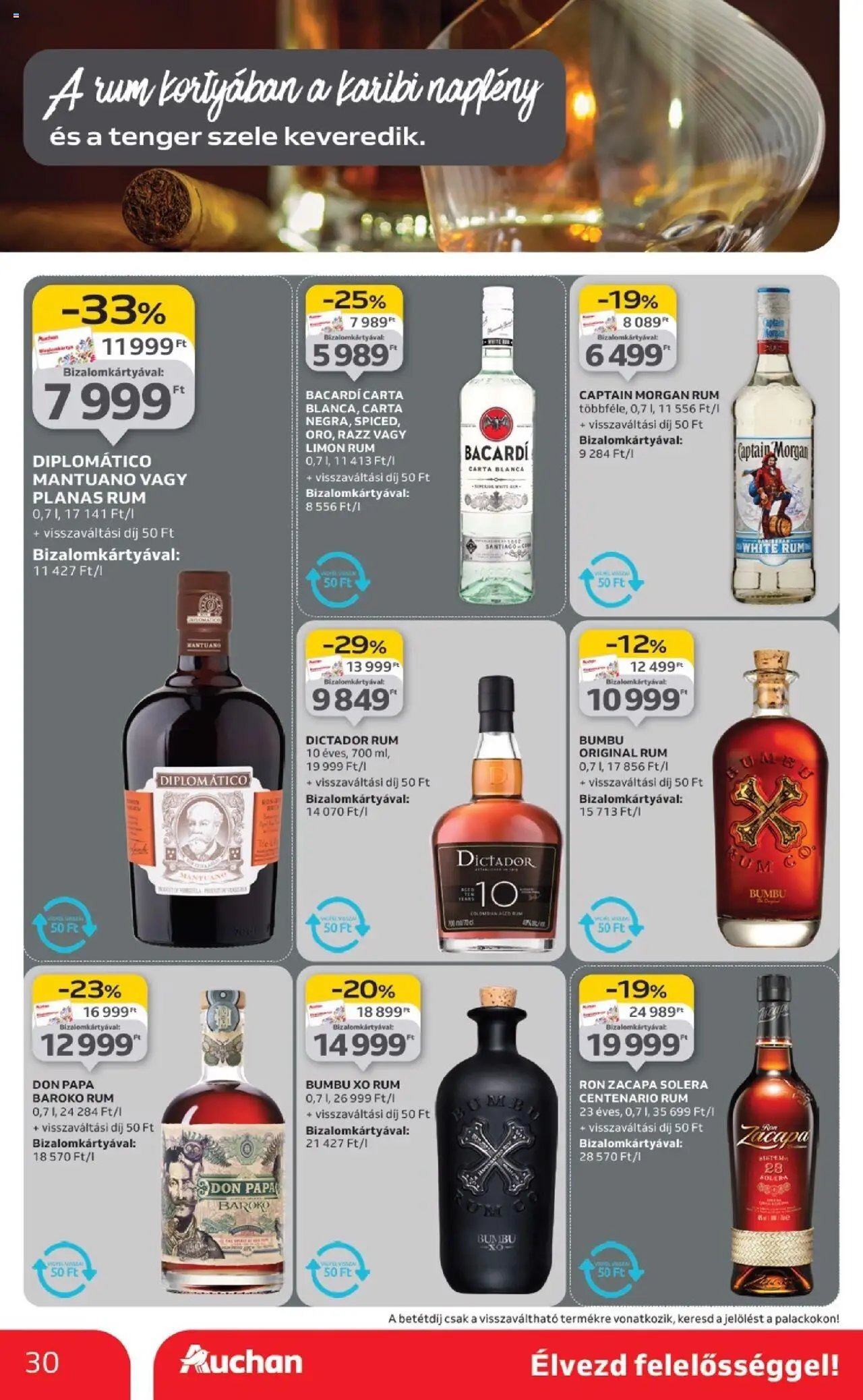 Auchan újság 2025.10.02. Bor ajánlataink (2025-10-02 - 2025-10-22)