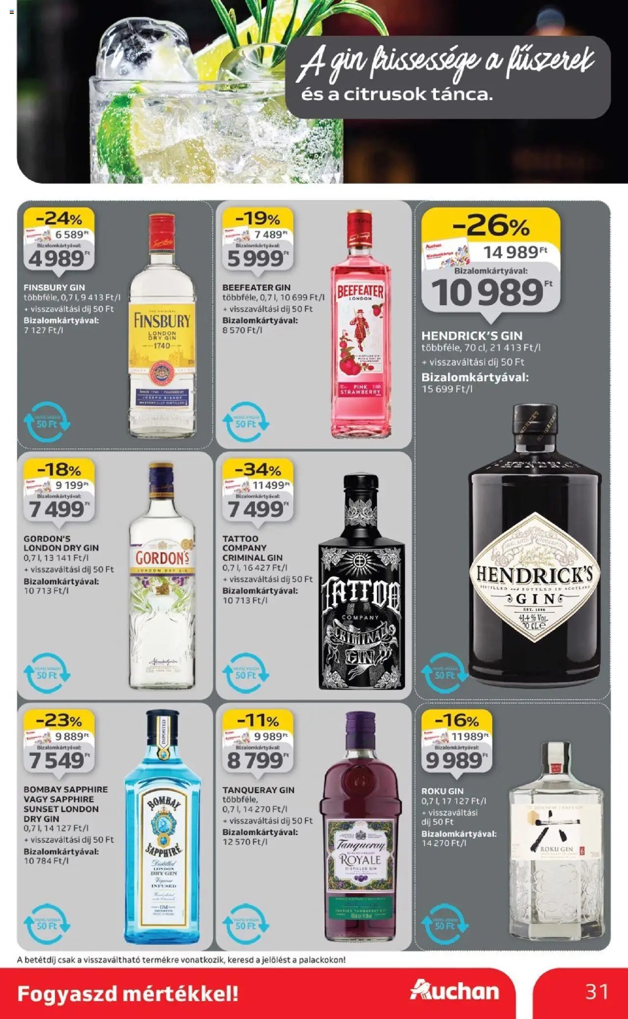 Auchan újság 2025.10.02. Bor ajánlataink (2025-10-02 - 2025-10-22)