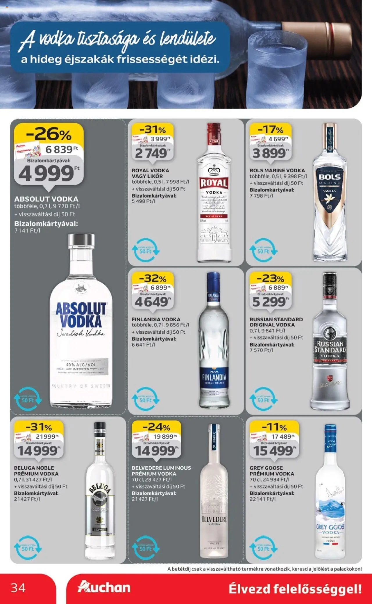 Auchan újság 2025.10.02. Bor ajánlataink (2025-10-02 - 2025-10-22)
