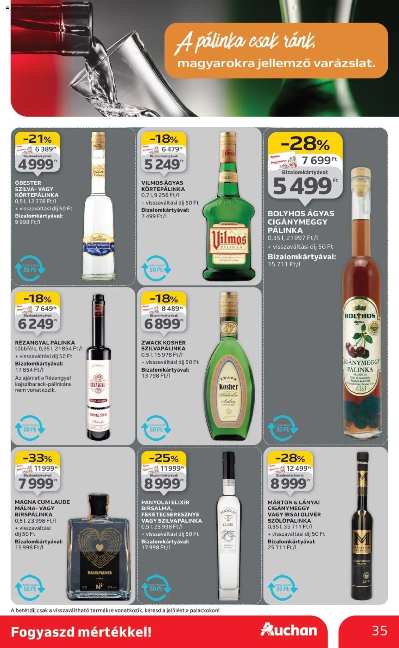 Auchan újság 2025.10.02. Bor ajánlataink (2025-10-02 - 2025-10-22)