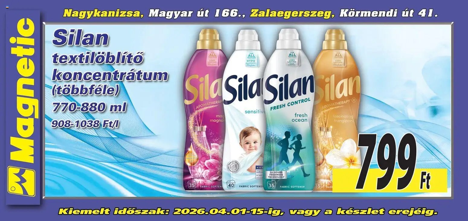 Magnetic újság 2026.04.01. Magnetic Aktuális óriásplakátok (2026-04-01 - 2026-04-15)