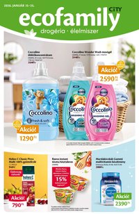 EcoFamily újság 2026.01.15. Akciós újság / City (2026-01-15 - 2026-01-25)