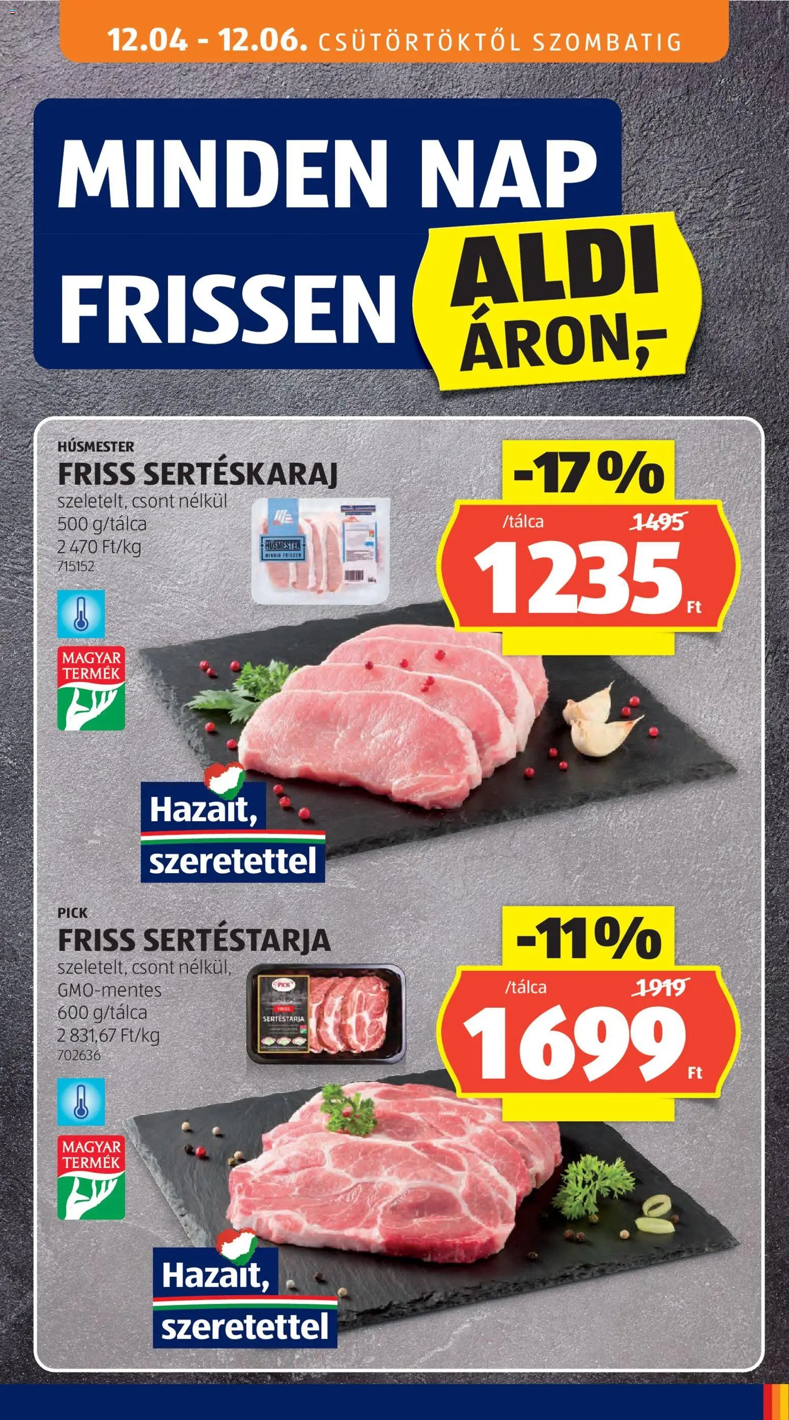 Aldi újság 2025.12.04. Akciós újság Aldi (2025-12-04 - 2025-12-10)
