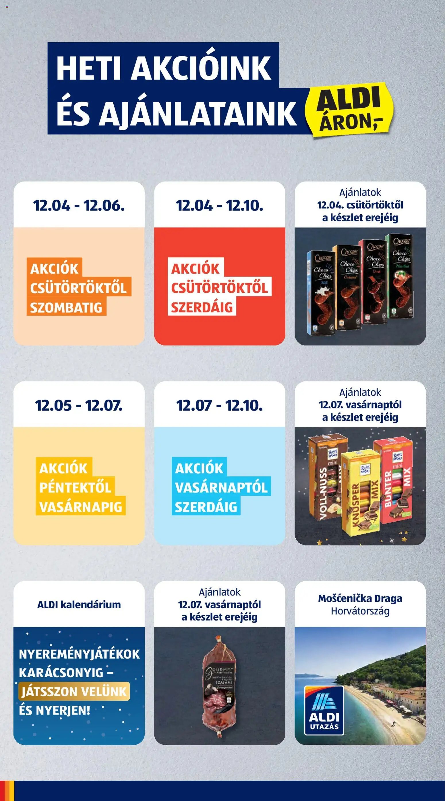 Aldi újság 2025.12.04. Akciós újság Aldi (2025-12-04 - 2025-12-10)