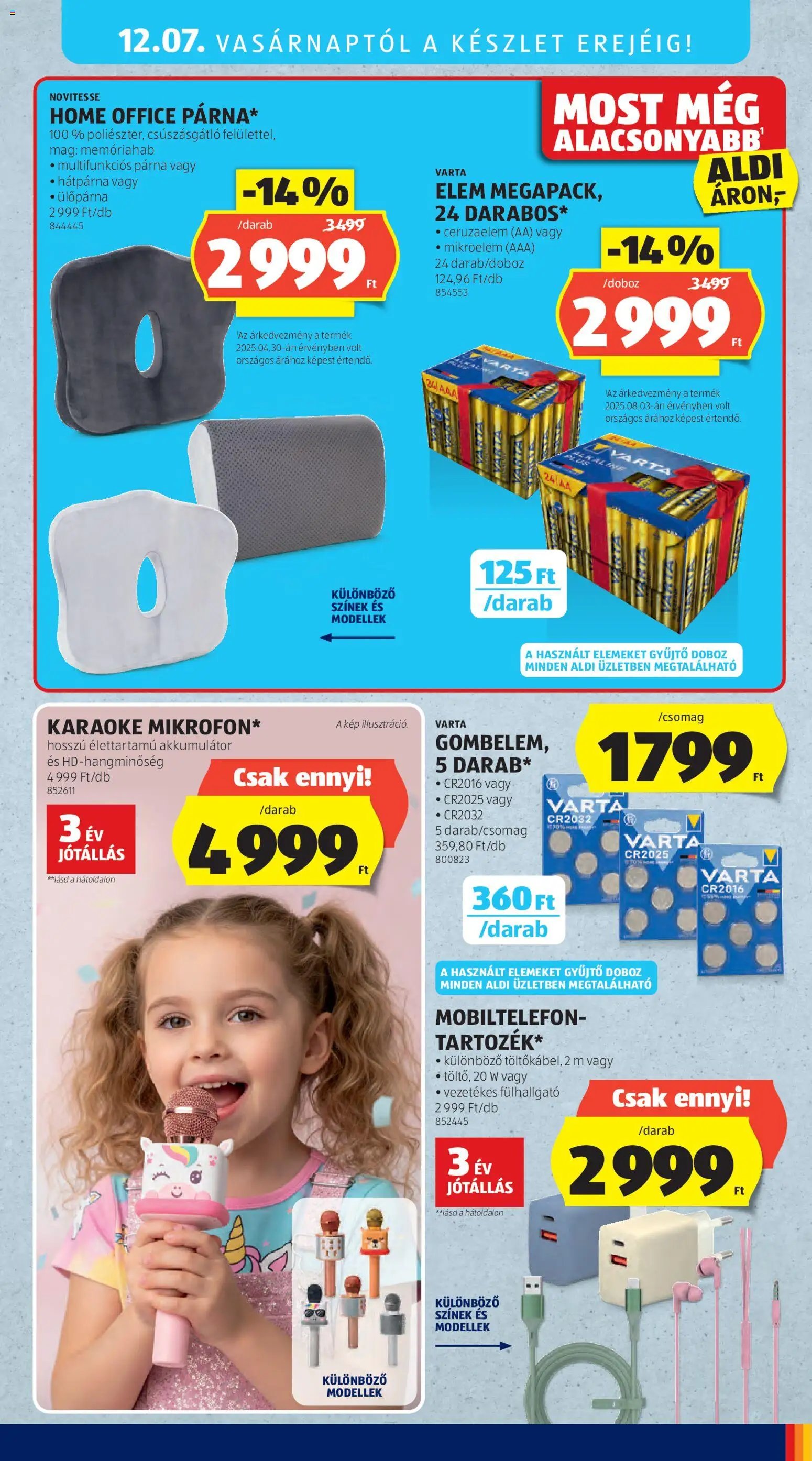 Aldi újság 2025.12.04. Akciós újság Aldi (2025-12-04 - 2025-12-10)