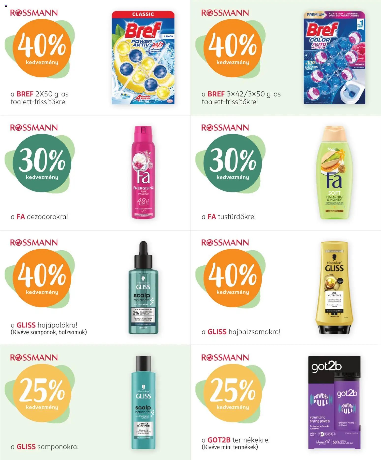 Rossmann újság 2026.08.10. Rossmann Kupon Napok