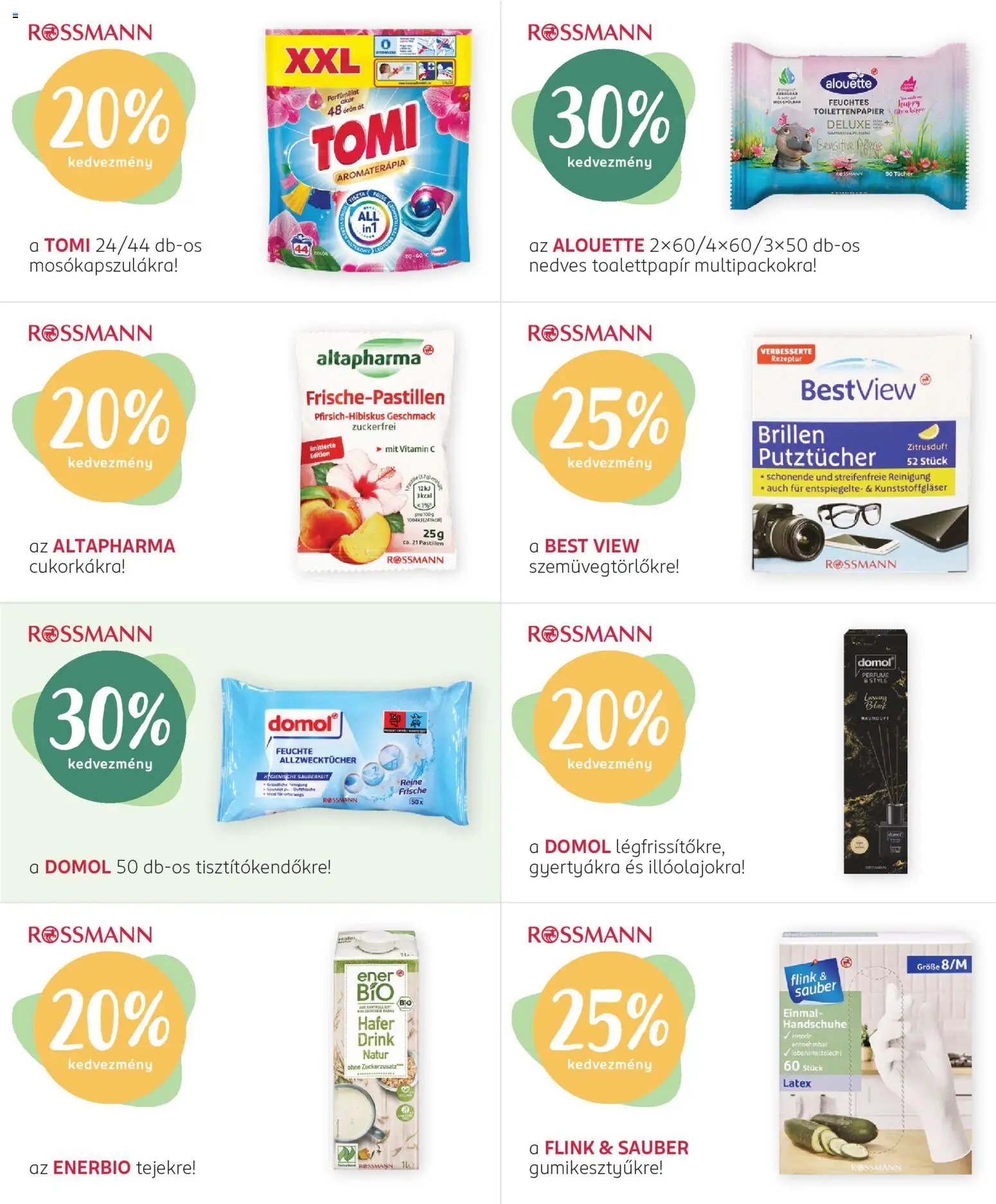 Rossmann újság 2026.08.10. Rossmann Kupon Napok