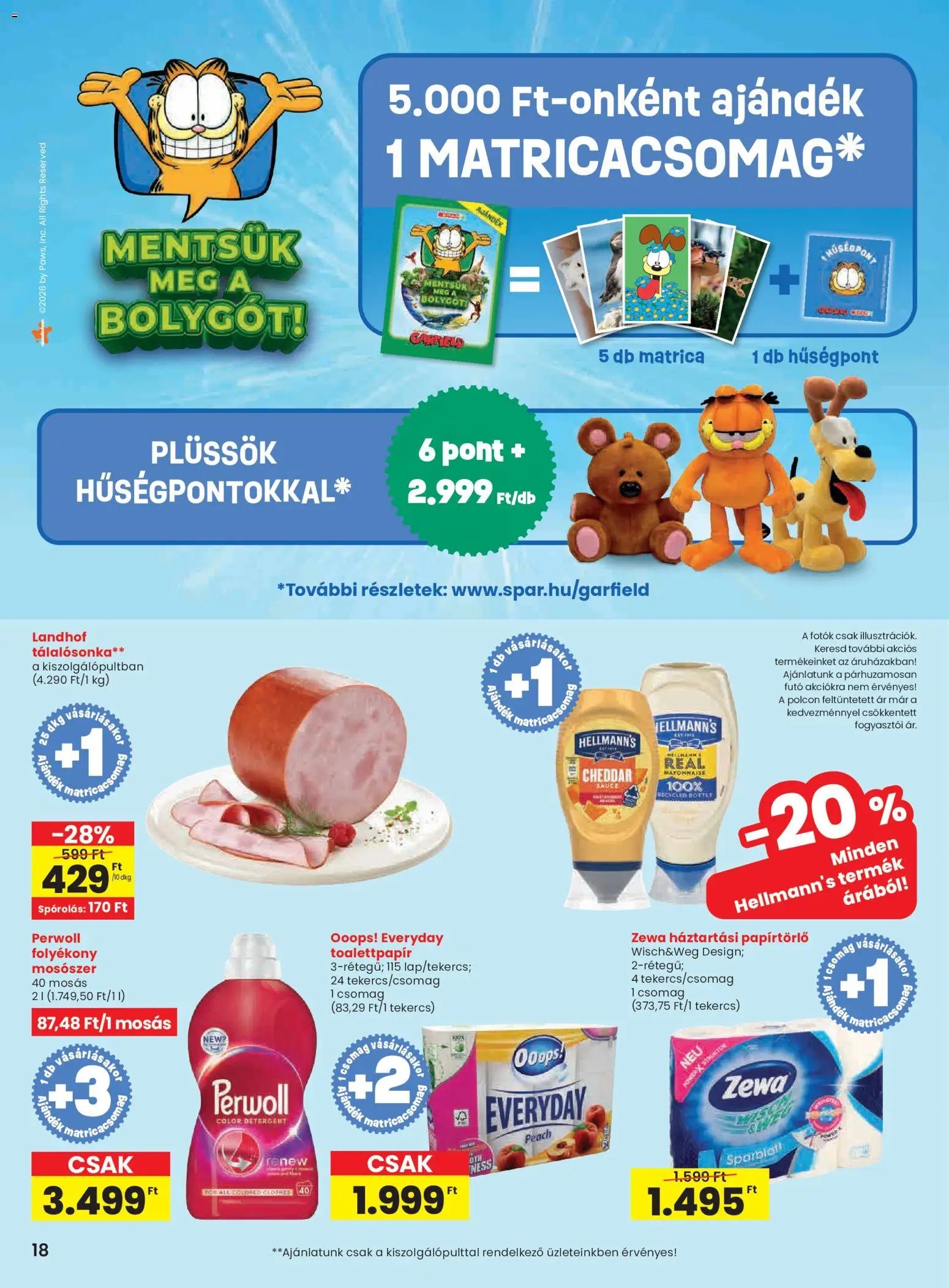 Spar újság 2026.02.05. Akciós újság Spar (2026-02-05 - 2026-02-11)