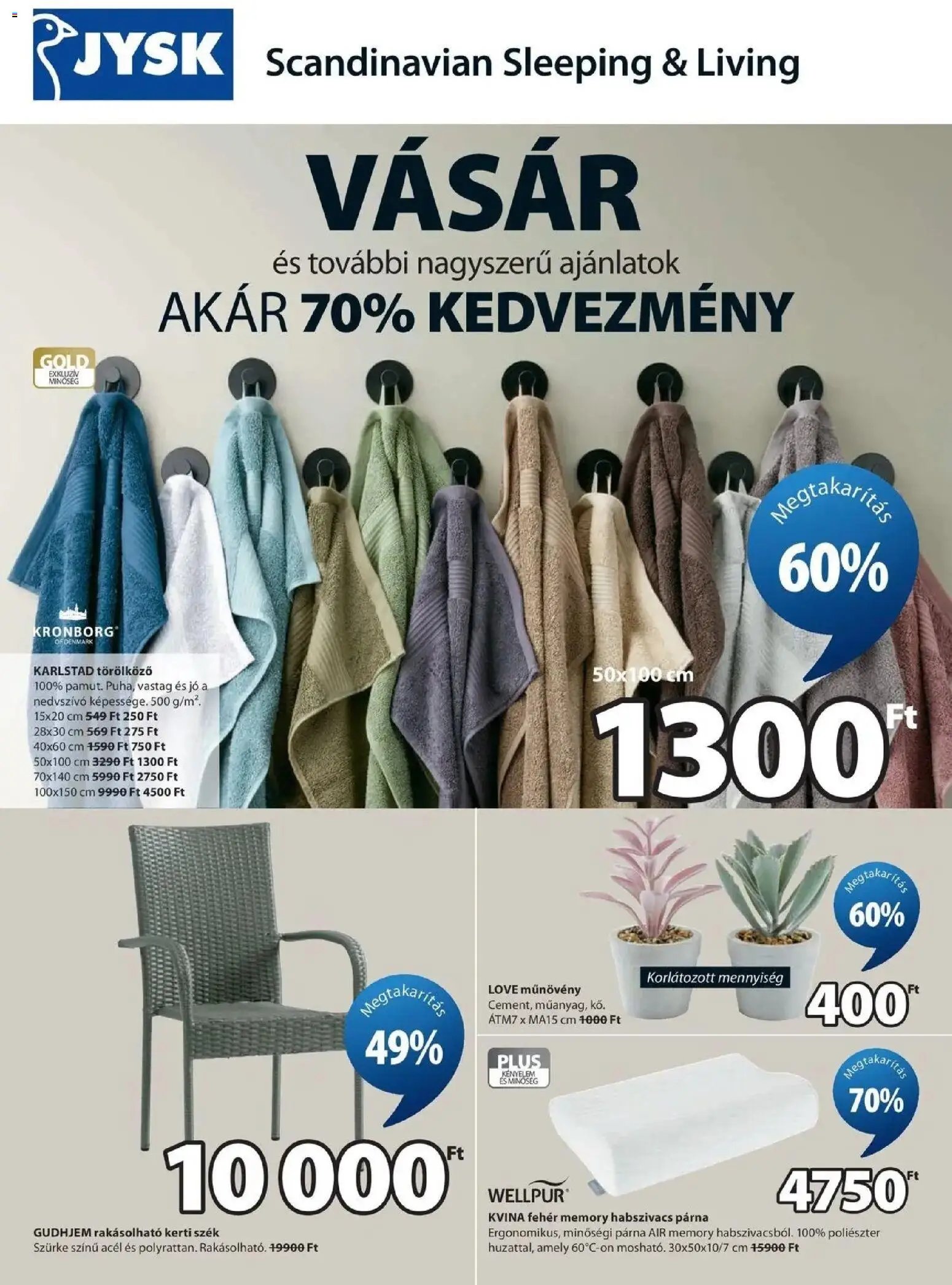 JYSK újság 2026.06.03. JYSK aktuális akciós újság