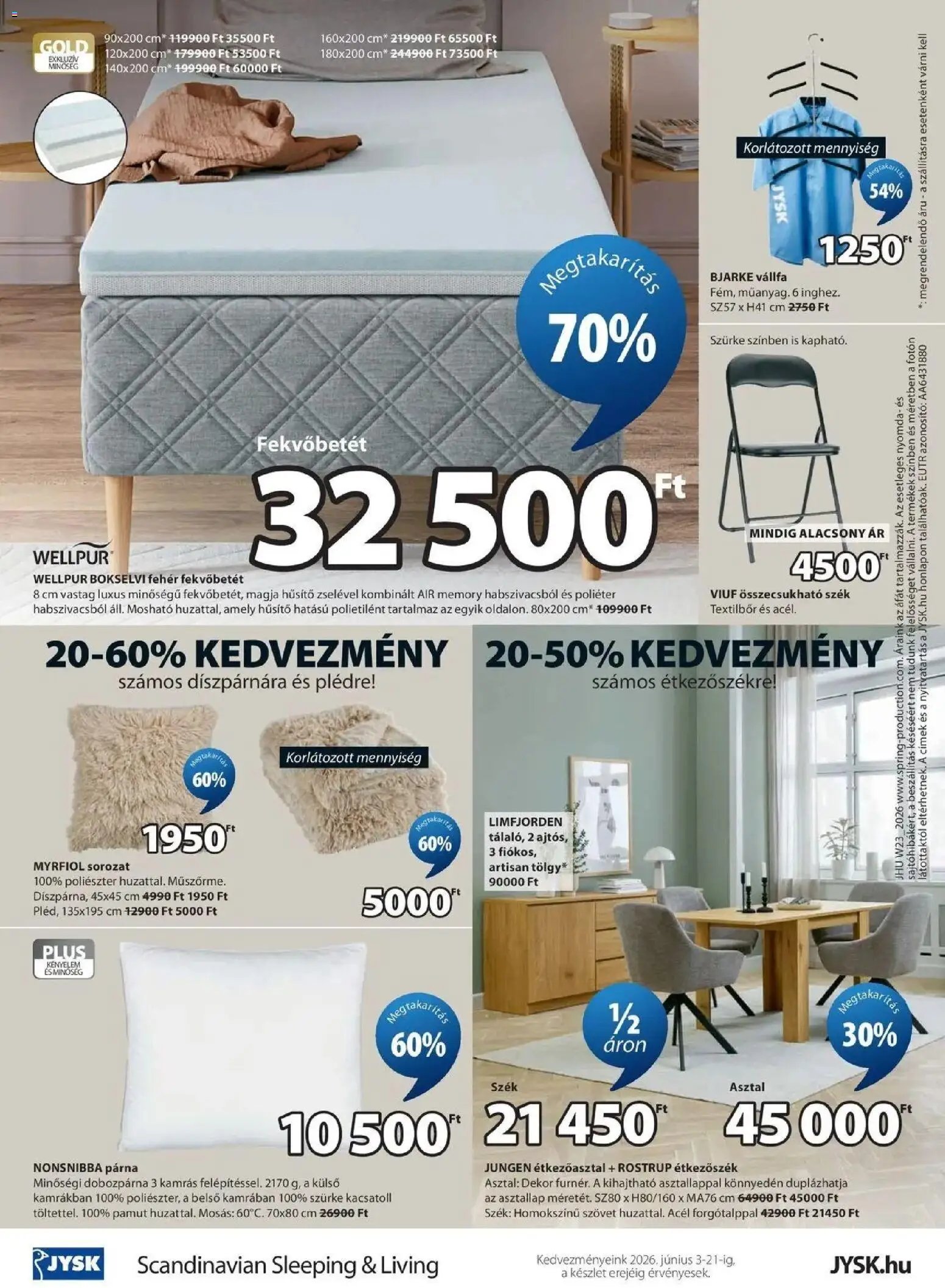 JYSK újság 2026.06.03. JYSK aktuális akciós újság