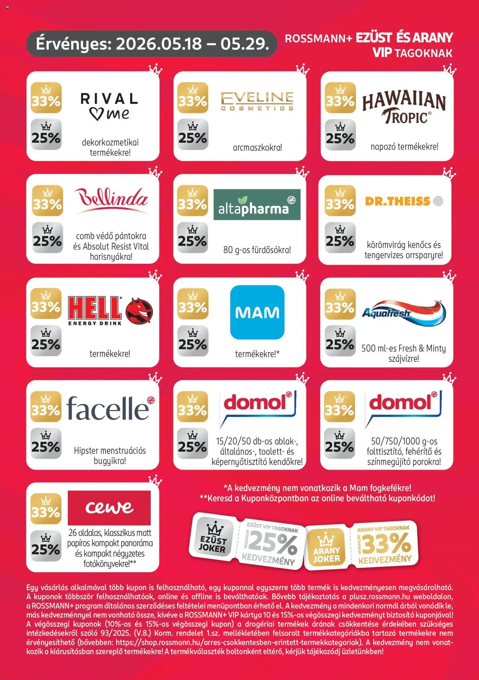 Rossmann újság 2026.05.18. Rossmann Szórólap (2026-05-18 - 2026-05-29)