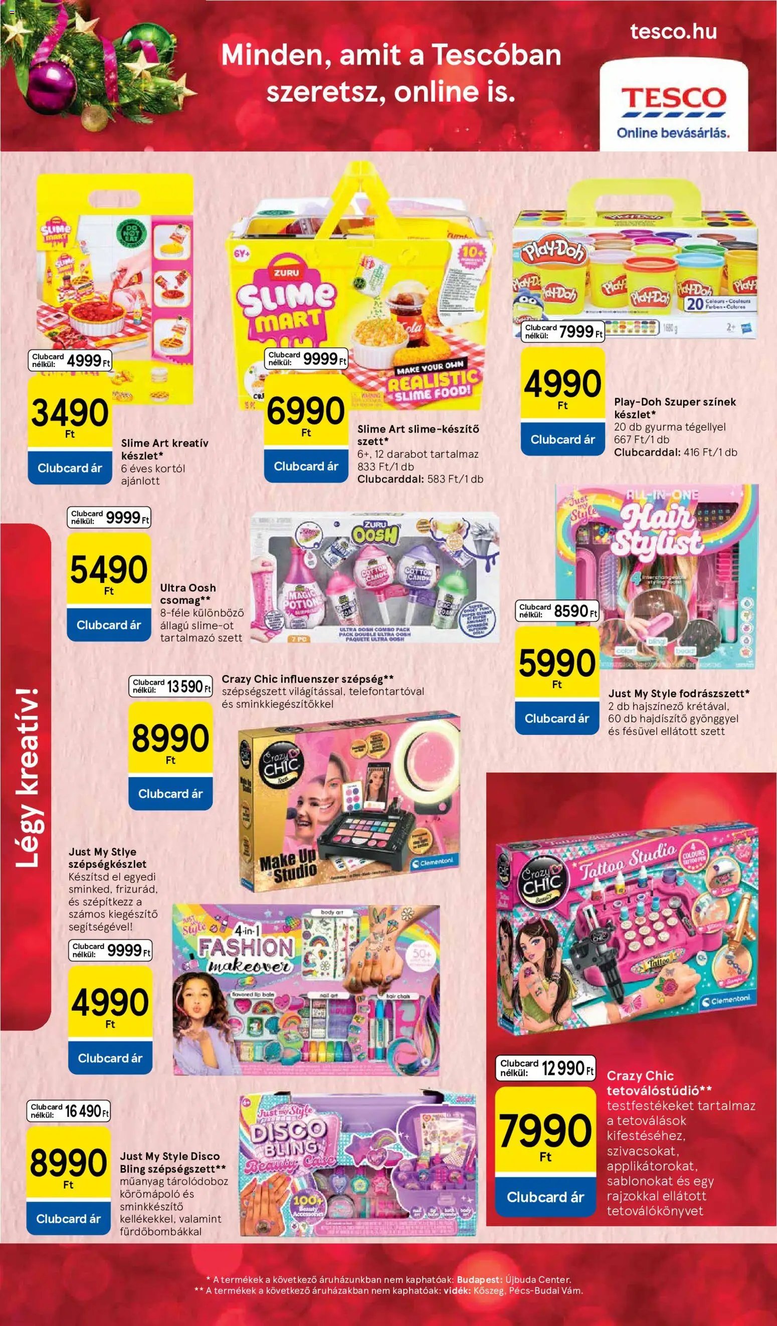 Tesco Karácsony akciós újság 2026.10.28. -tól/től 🧑‍🎄❄️