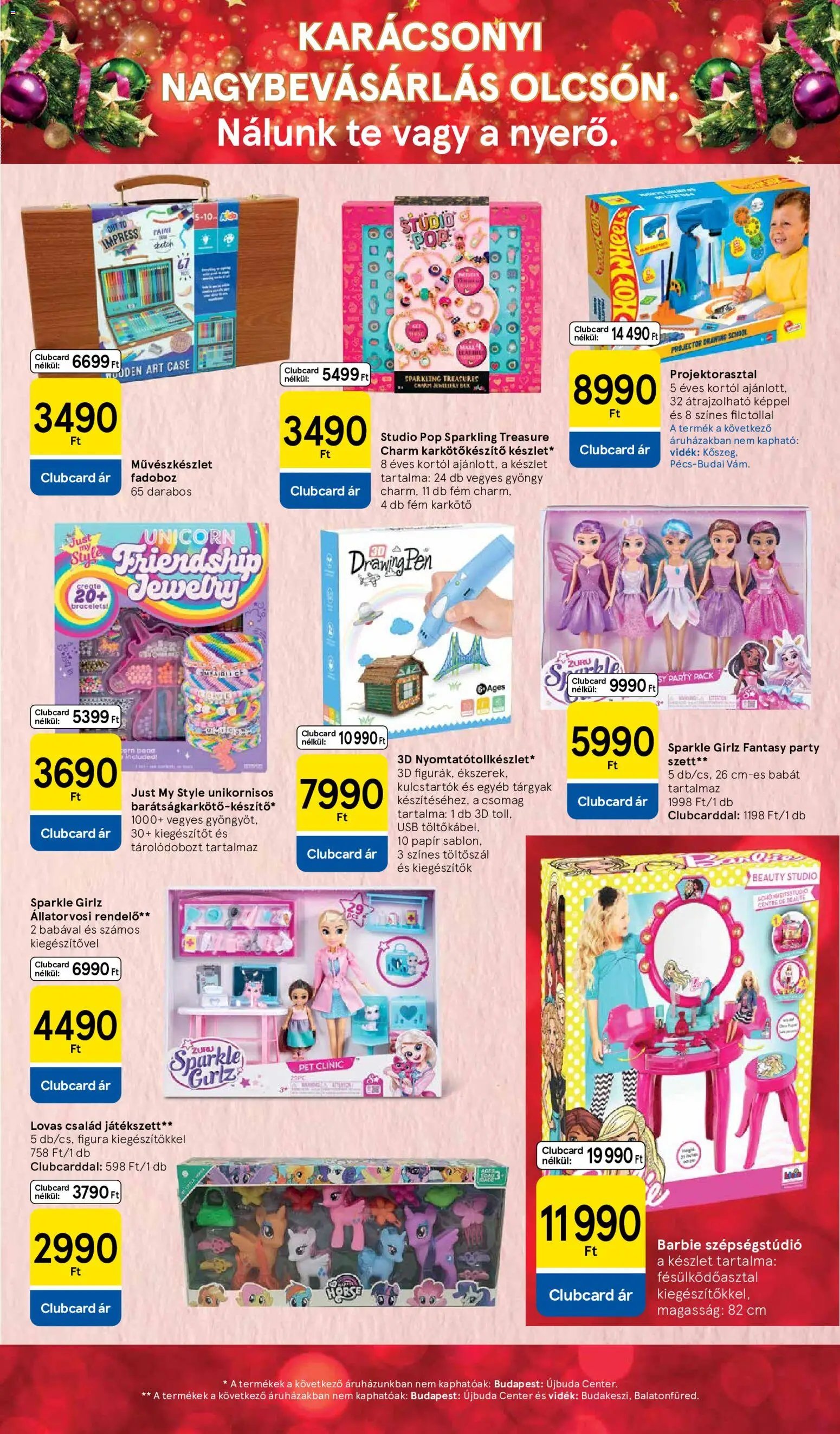 Tesco Karácsony akciós újság 2026.10.28. -tól/től 🧑‍🎄❄️