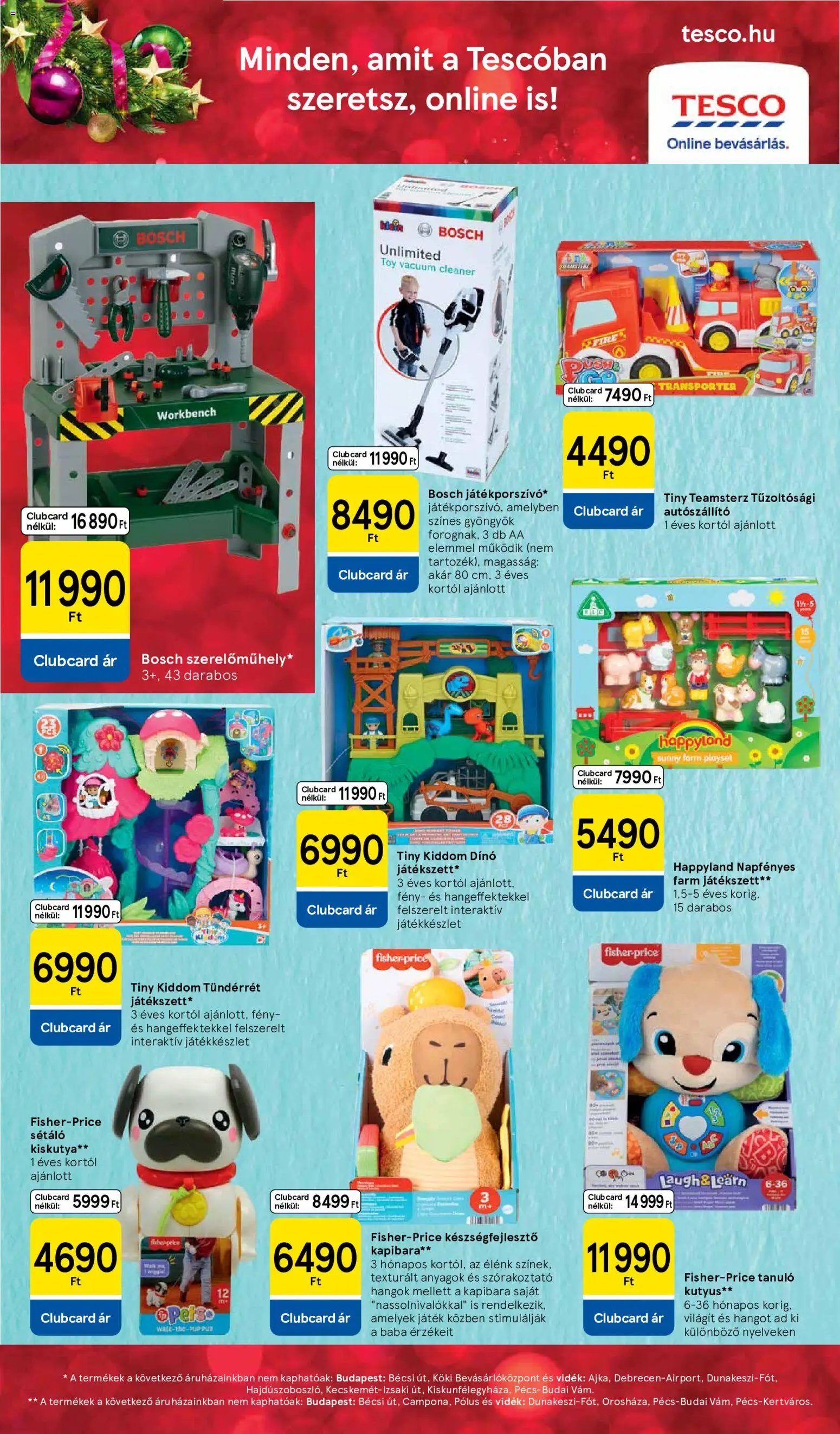Tesco Karácsony akciós újság 2026.10.28. -tól/től 🧑‍🎄❄️