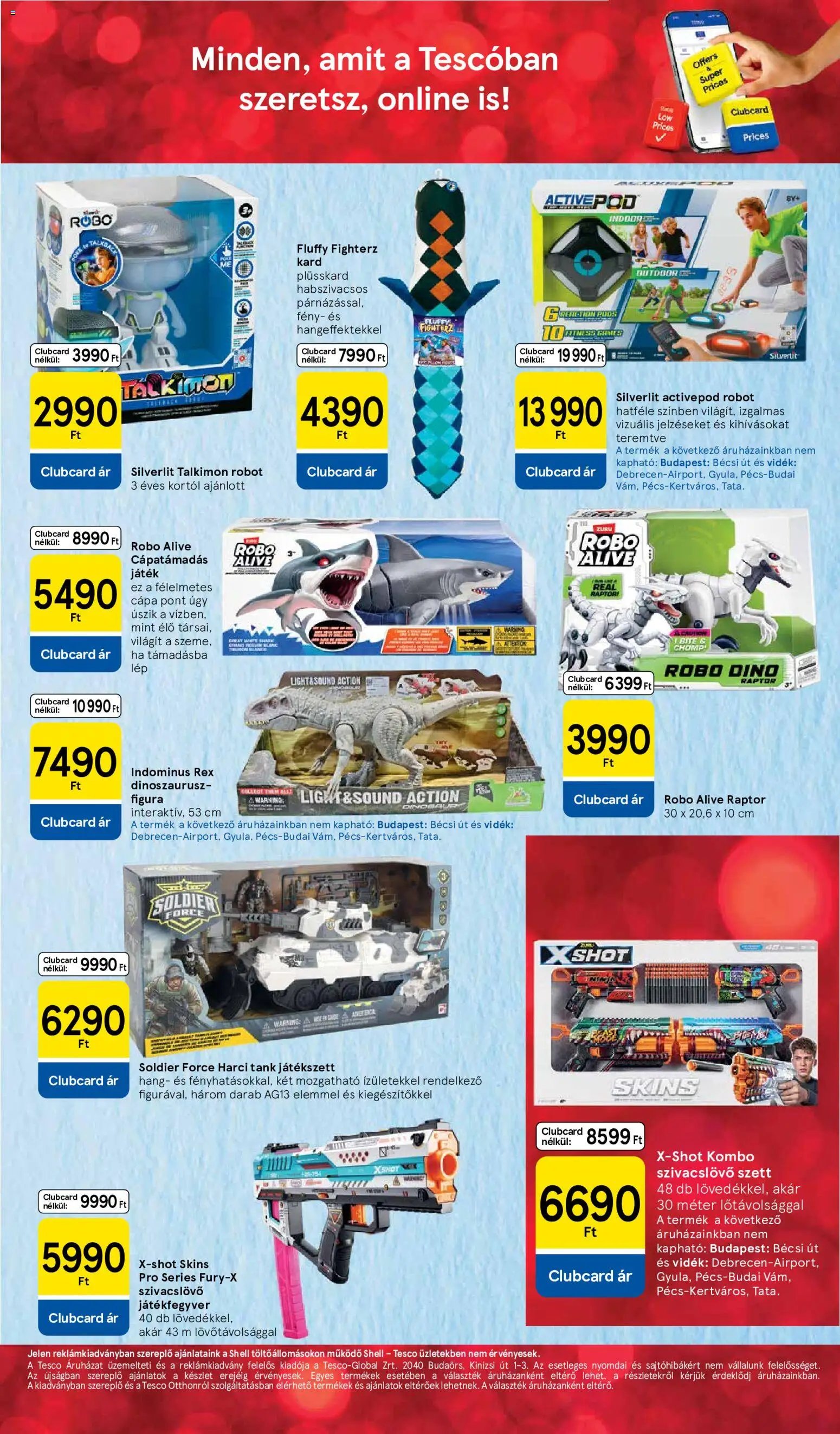 Tesco Karácsony akciós újság 2026.10.28. -tól/től 🧑‍🎄❄️
