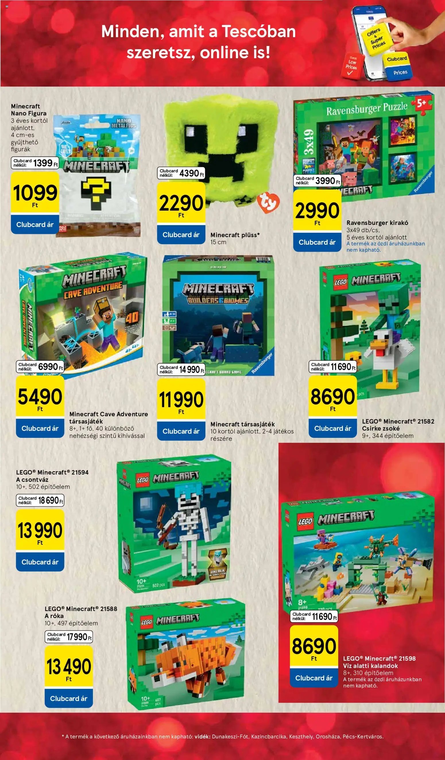 Tesco Karácsony akciós újság 2026.10.28. -tól/től 🧑‍🎄❄️