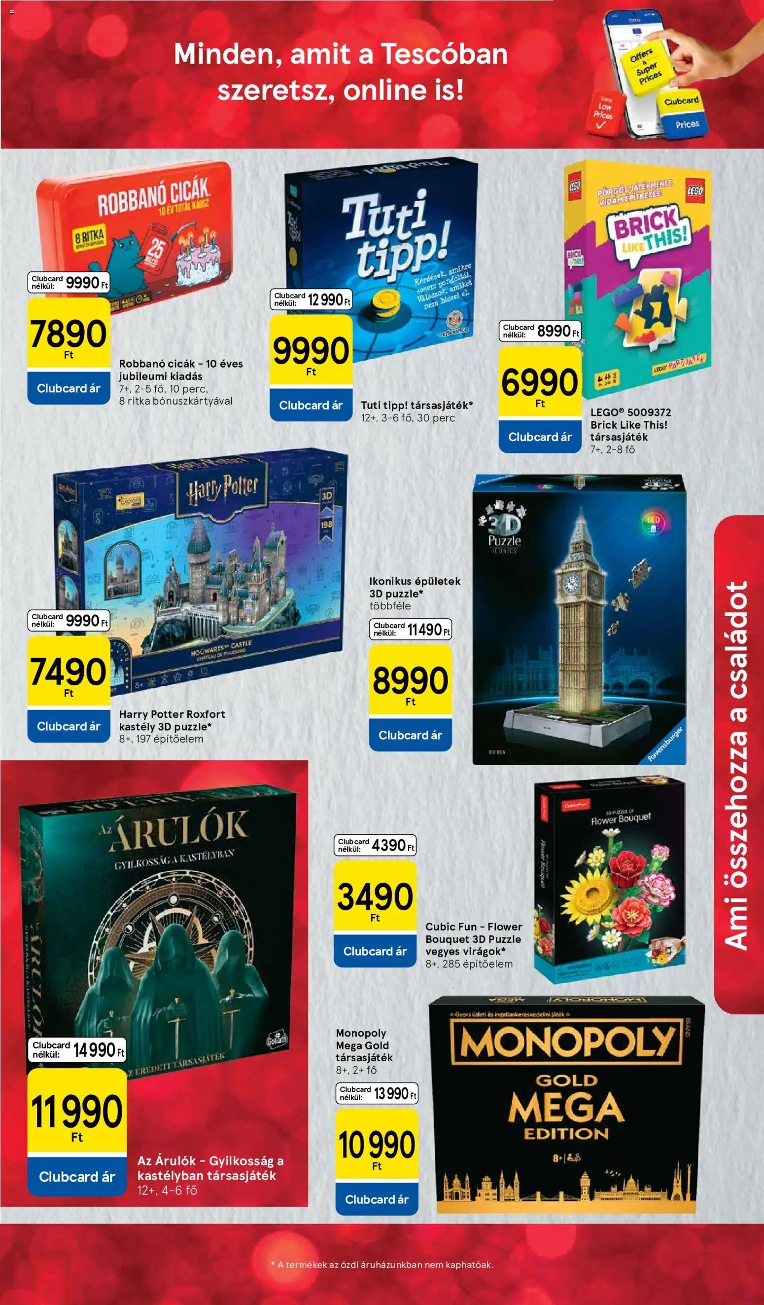 Tesco Karácsony akciós újság 2026.10.28. -tól/től 🧑‍🎄❄️