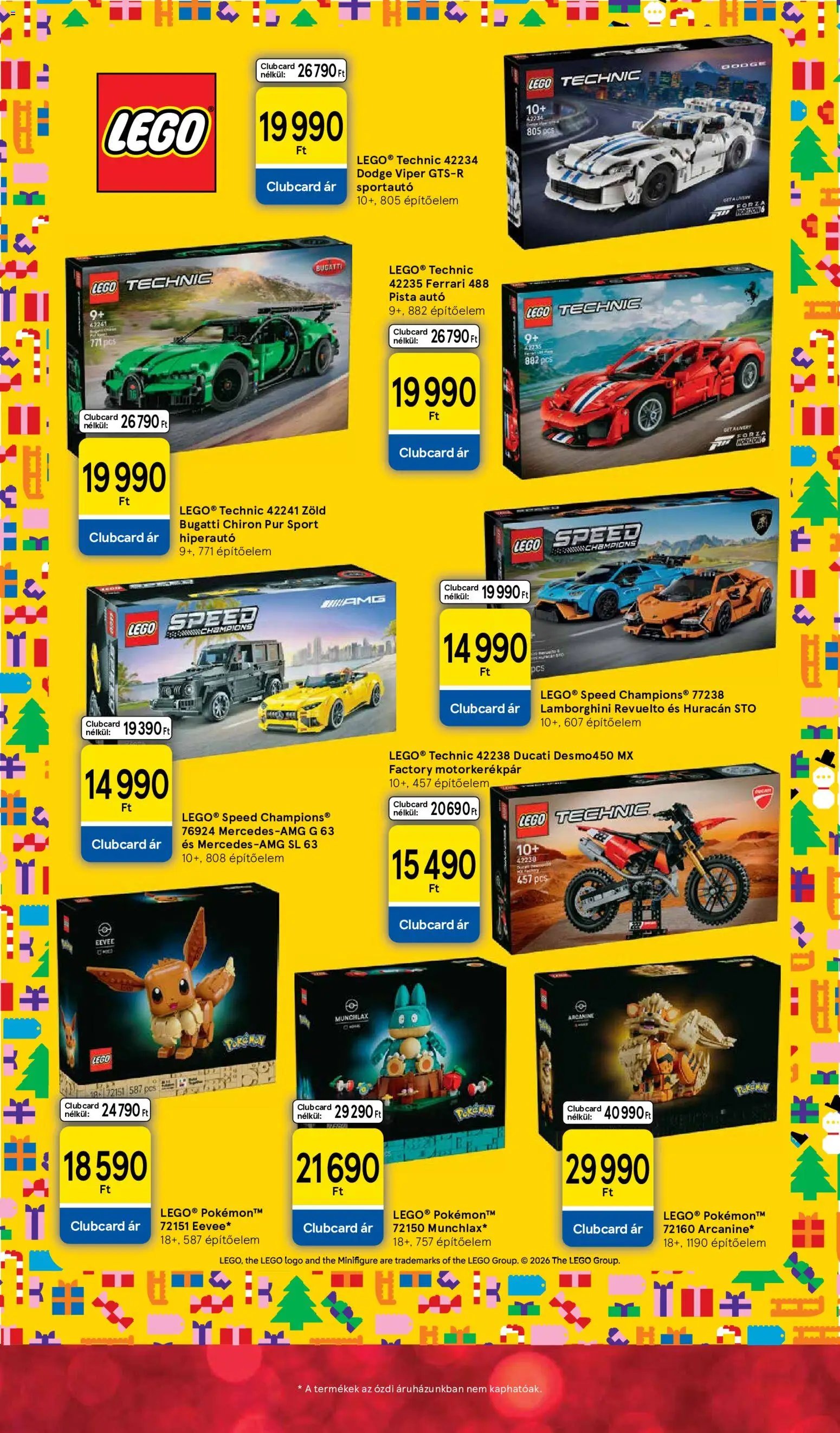 Tesco Karácsony akciós újság 2026.10.28. -tól/től 🧑‍🎄❄️