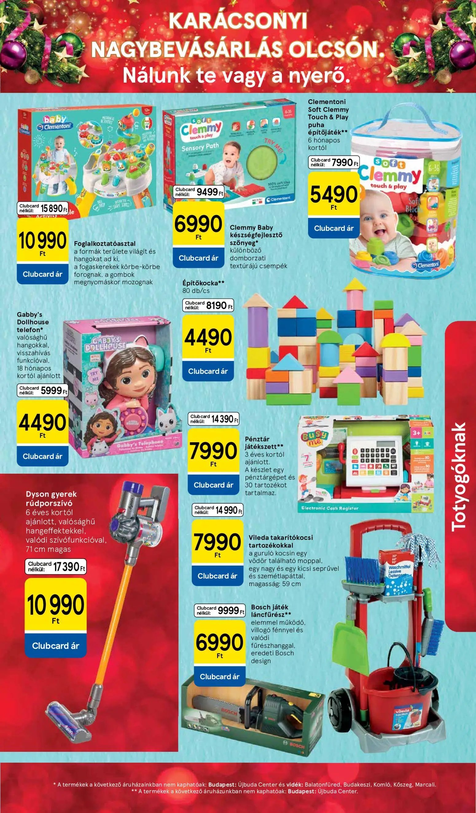 Tesco Karácsony akciós újság 2026.10.28. -tól/től 🧑‍🎄❄️