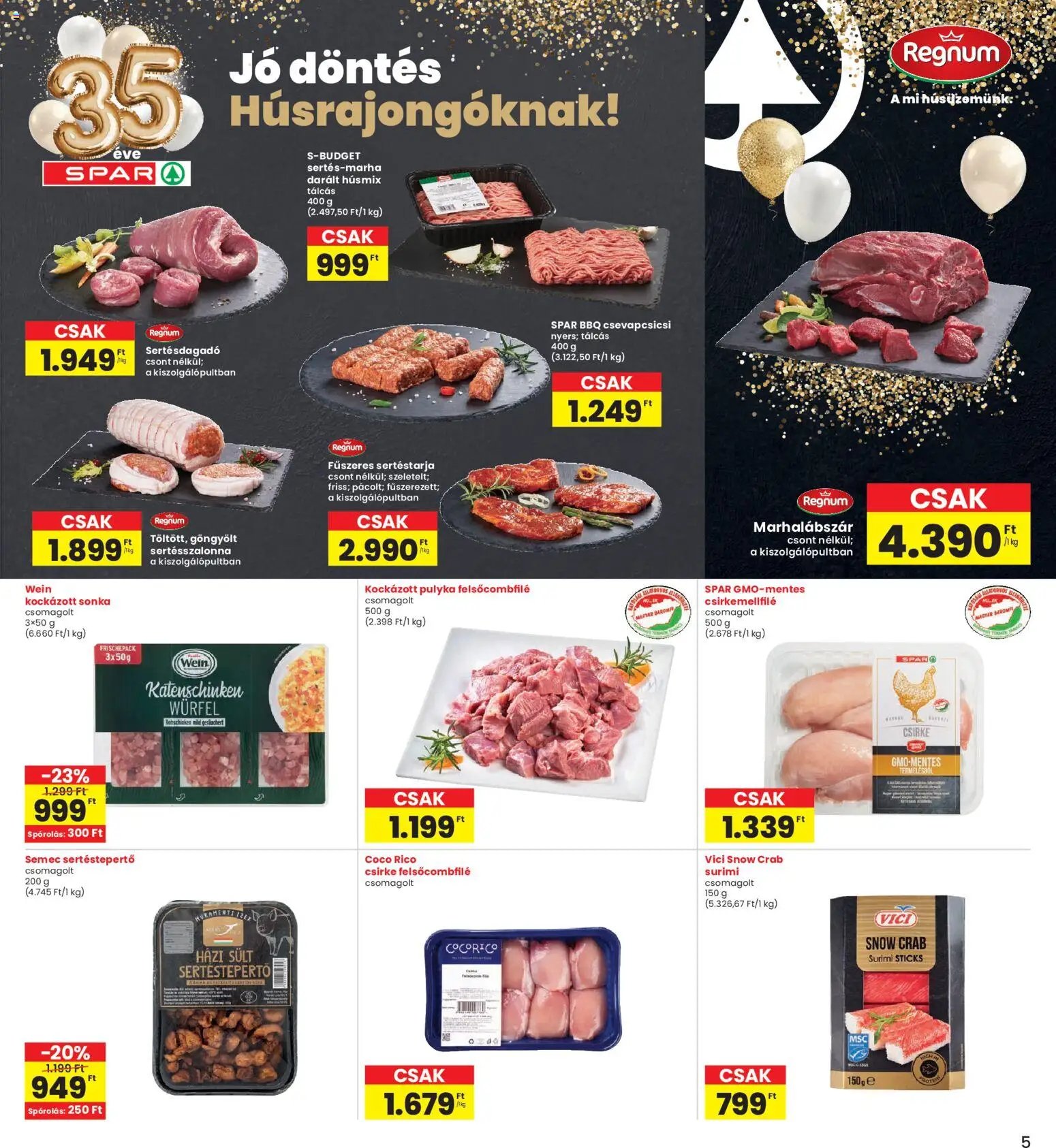 Interspar újság 2026.01.02. Akciós újság Interspar (2026-01-02 - 2026-01-07)