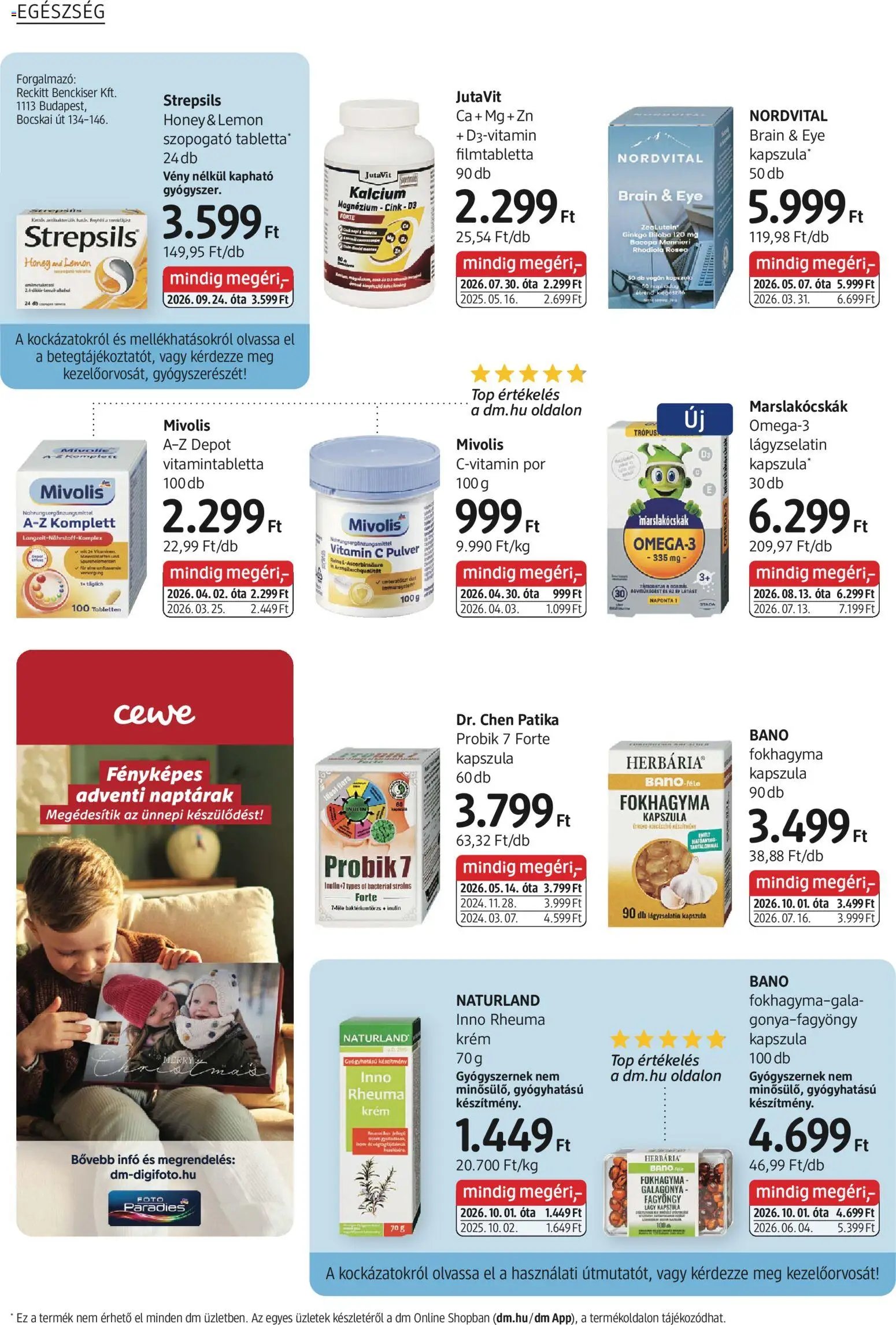 DM Drogerie Markt újság 2026.10.01. DM Drogerie Markt akciós újság