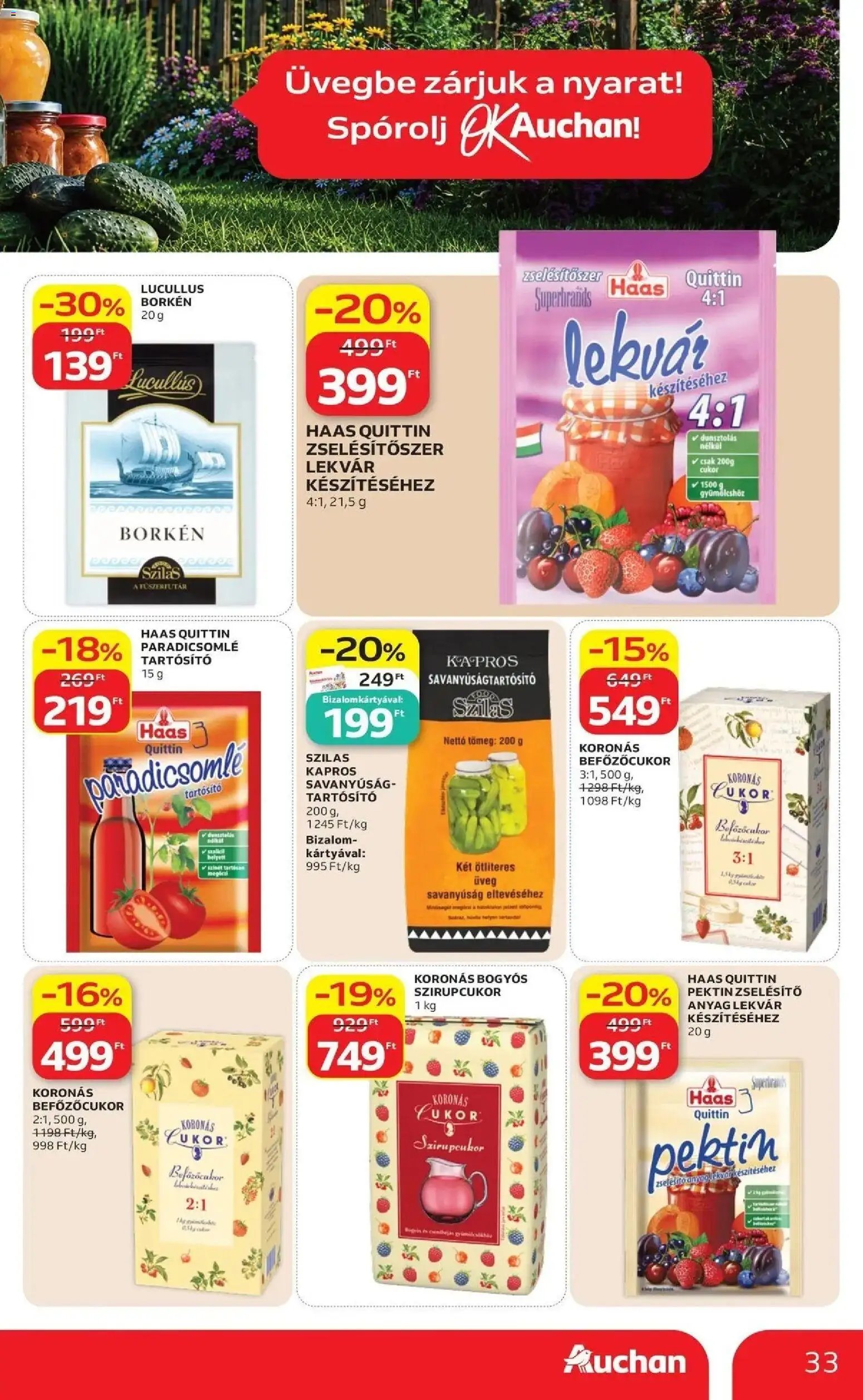 Auchan újság 2026.06.24. Auchan újság érvényessége 2026.07.01-ig