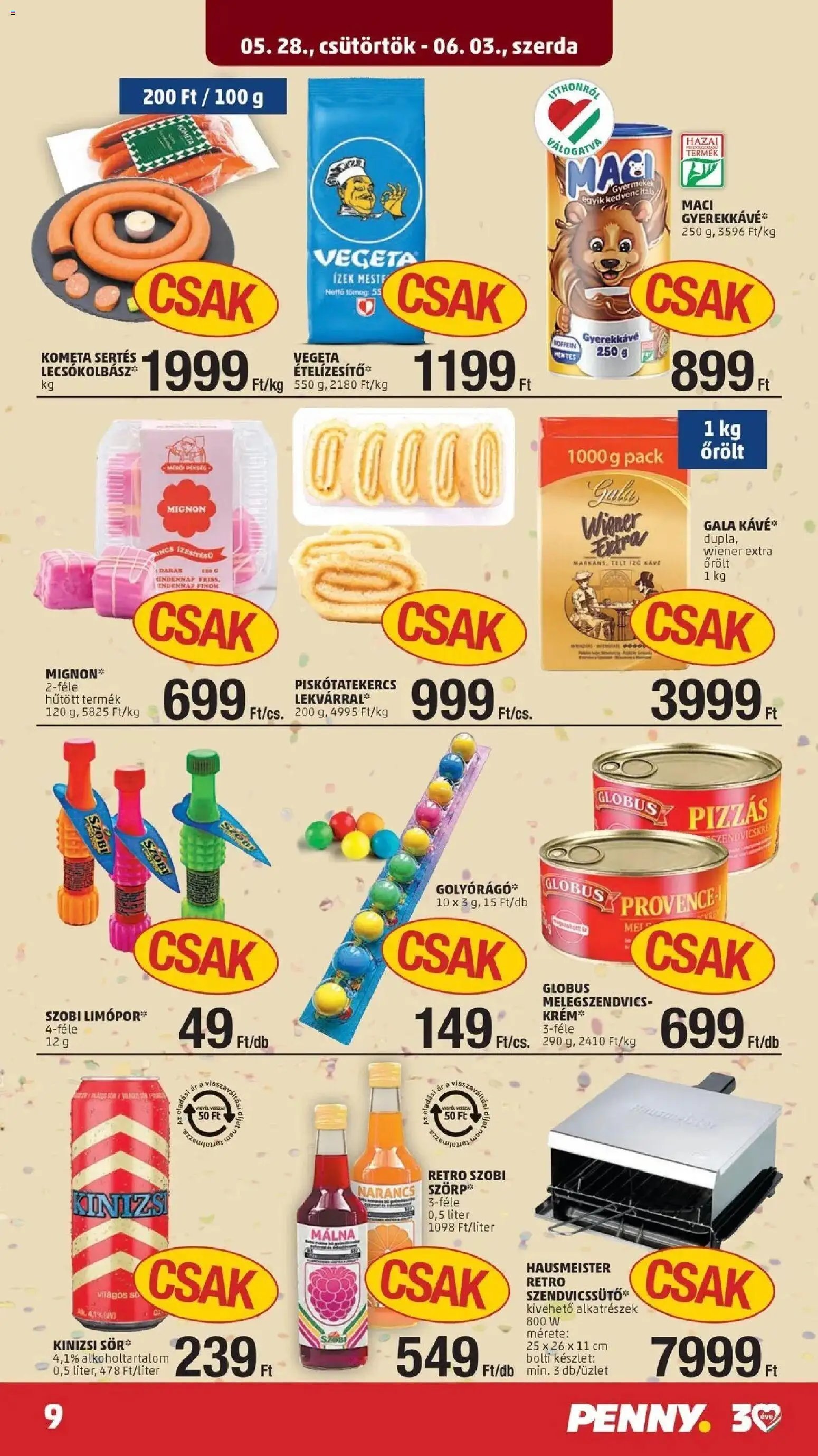 PENNY újság 2026.05.28. Penny aktuális akciós újság (2026-05-28 - 2026-06-03)